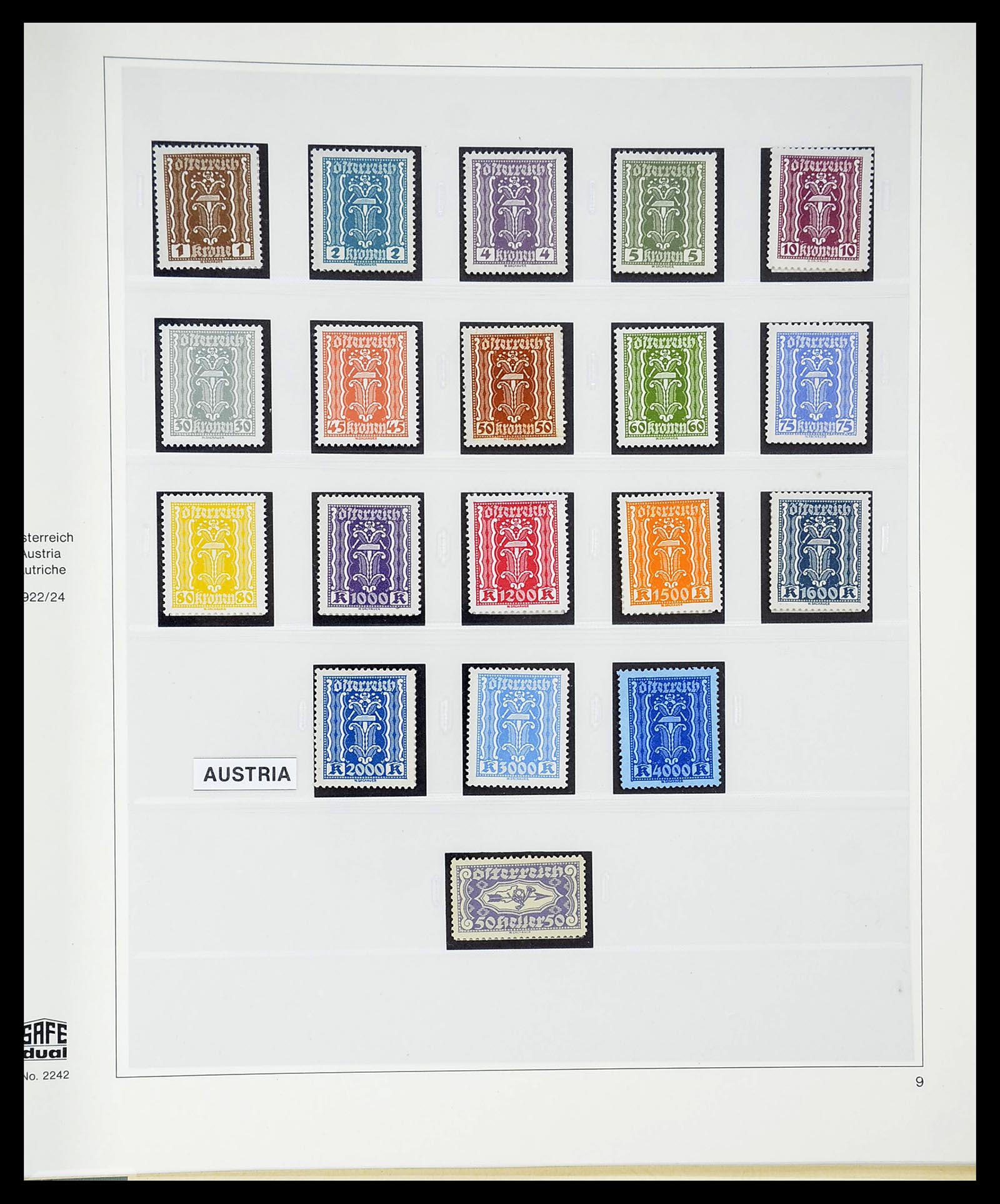34650 055 - Stamp Collection 34650 Austria supercollection 1850-1959.