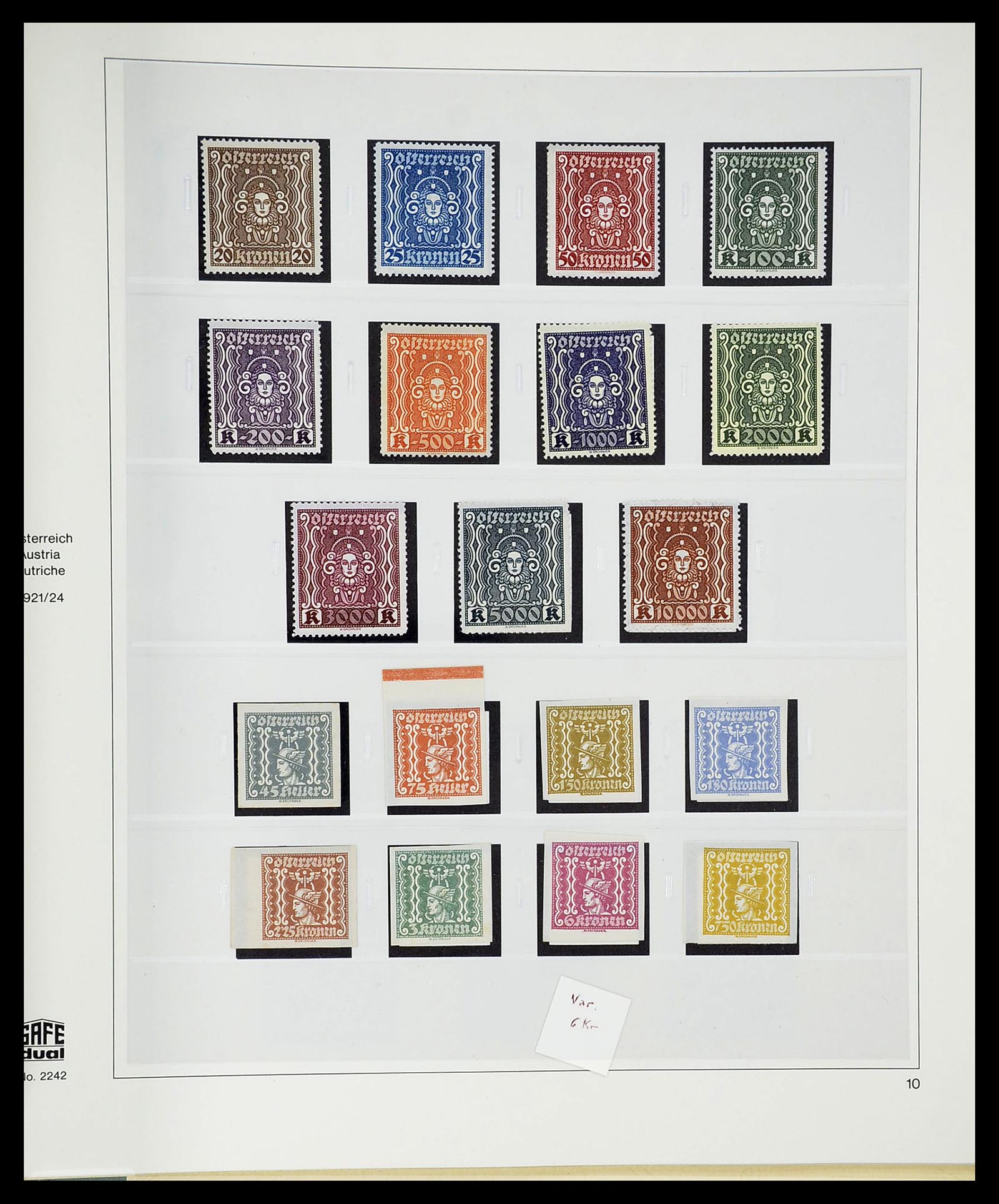 34650 056 - Stamp Collection 34650 Austria supercollection 1850-1959.