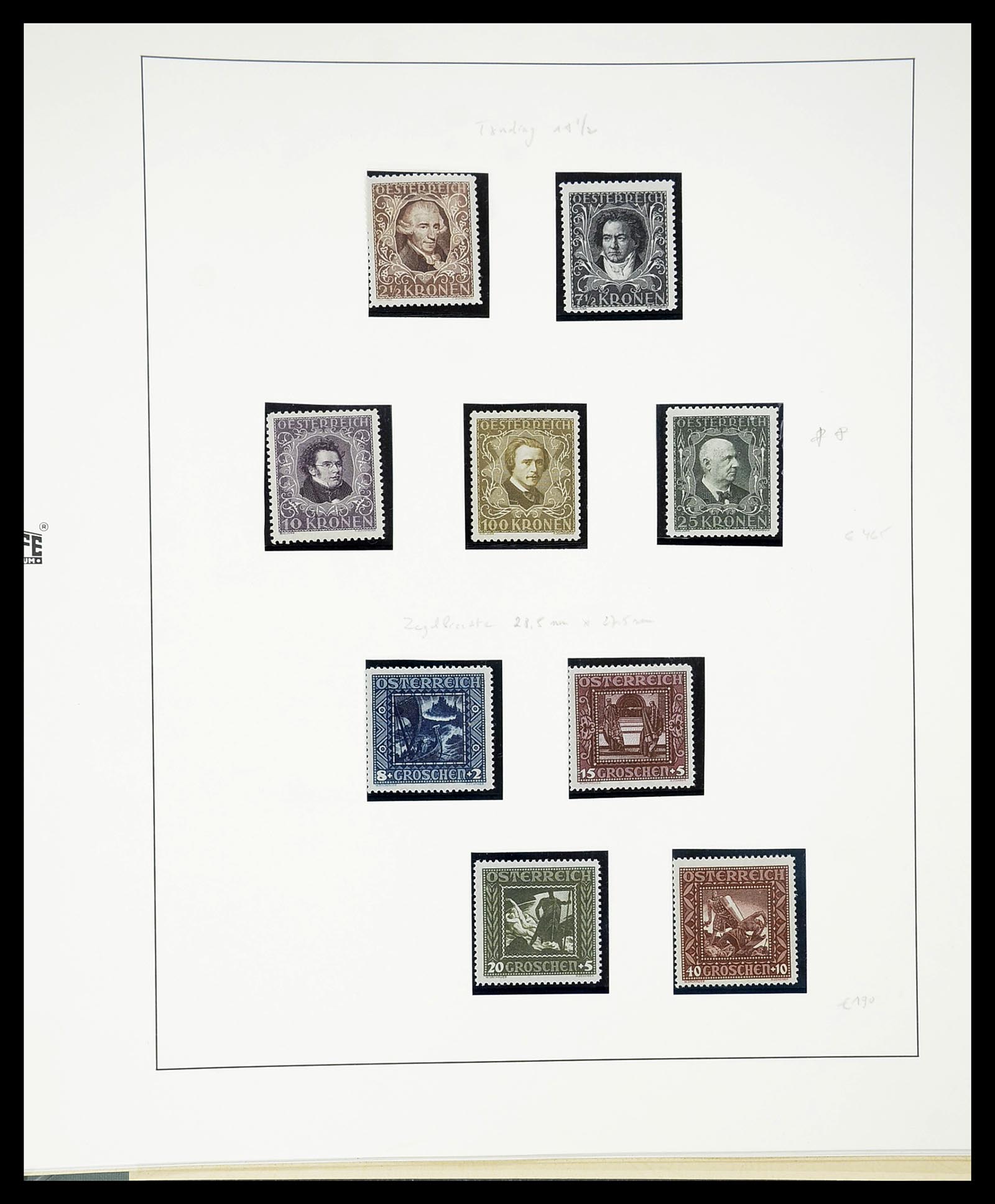 34650 059 - Postzegelverzameling 34650 Oostenrijk superverzameling 1850-1959.