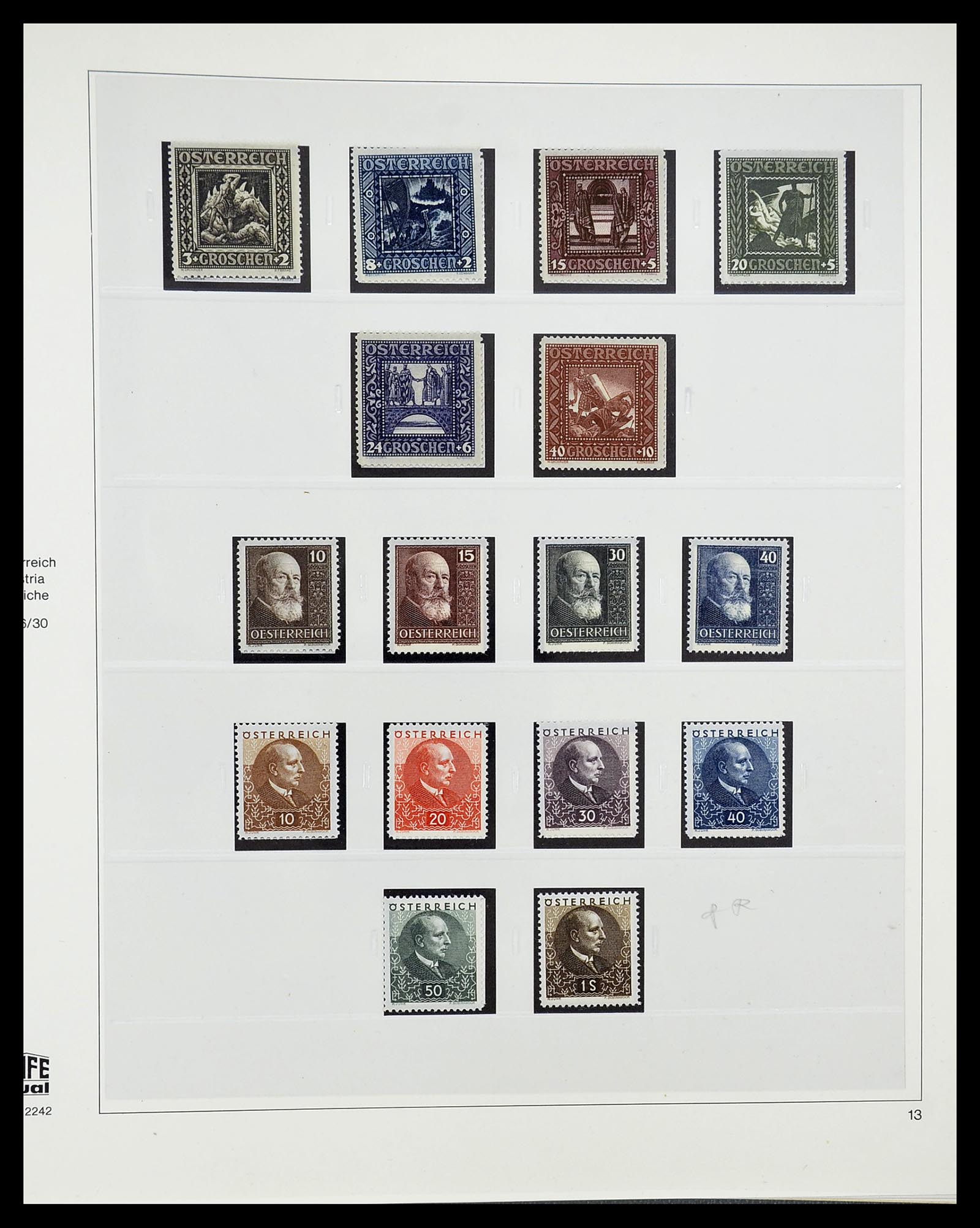 34650 061 - Stamp Collection 34650 Austria supercollection 1850-1959.
