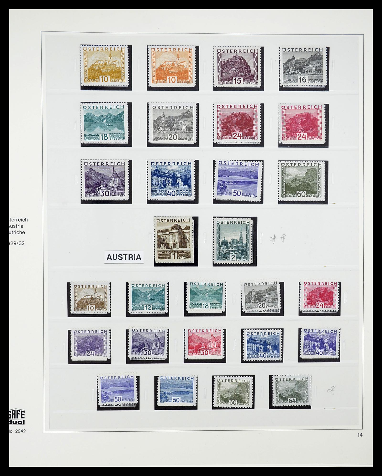 34650 062 - Stamp Collection 34650 Austria supercollection 1850-1959.