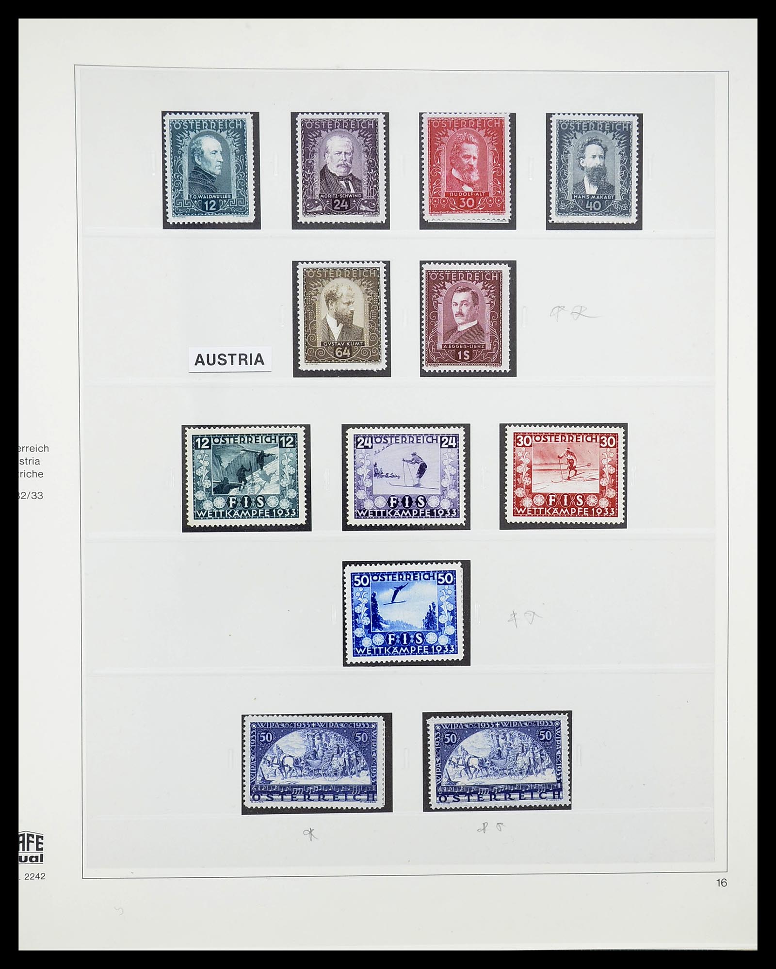 34650 064 - Stamp Collection 34650 Austria supercollection 1850-1959.