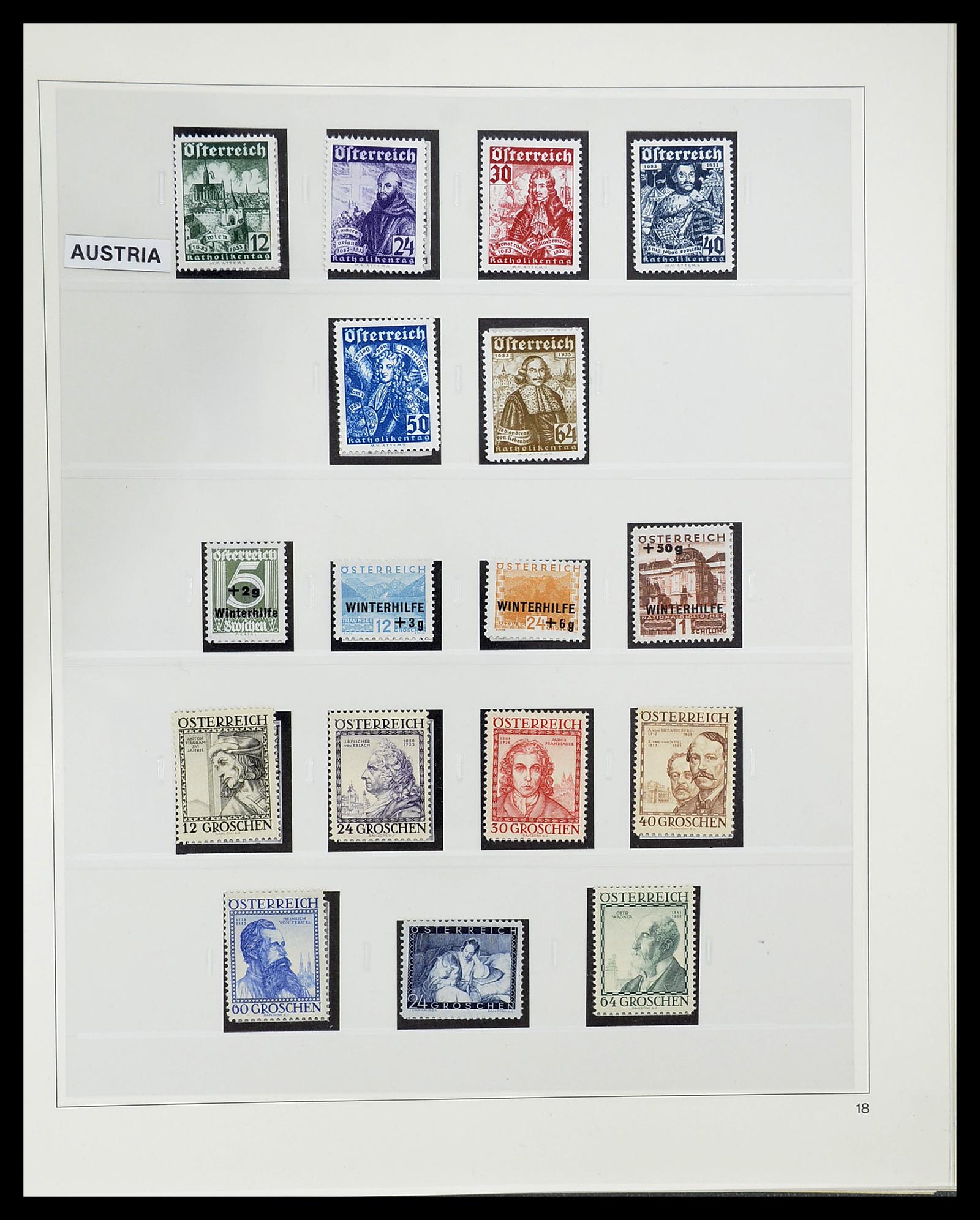 34650 067 - Stamp Collection 34650 Austria supercollection 1850-1959.
