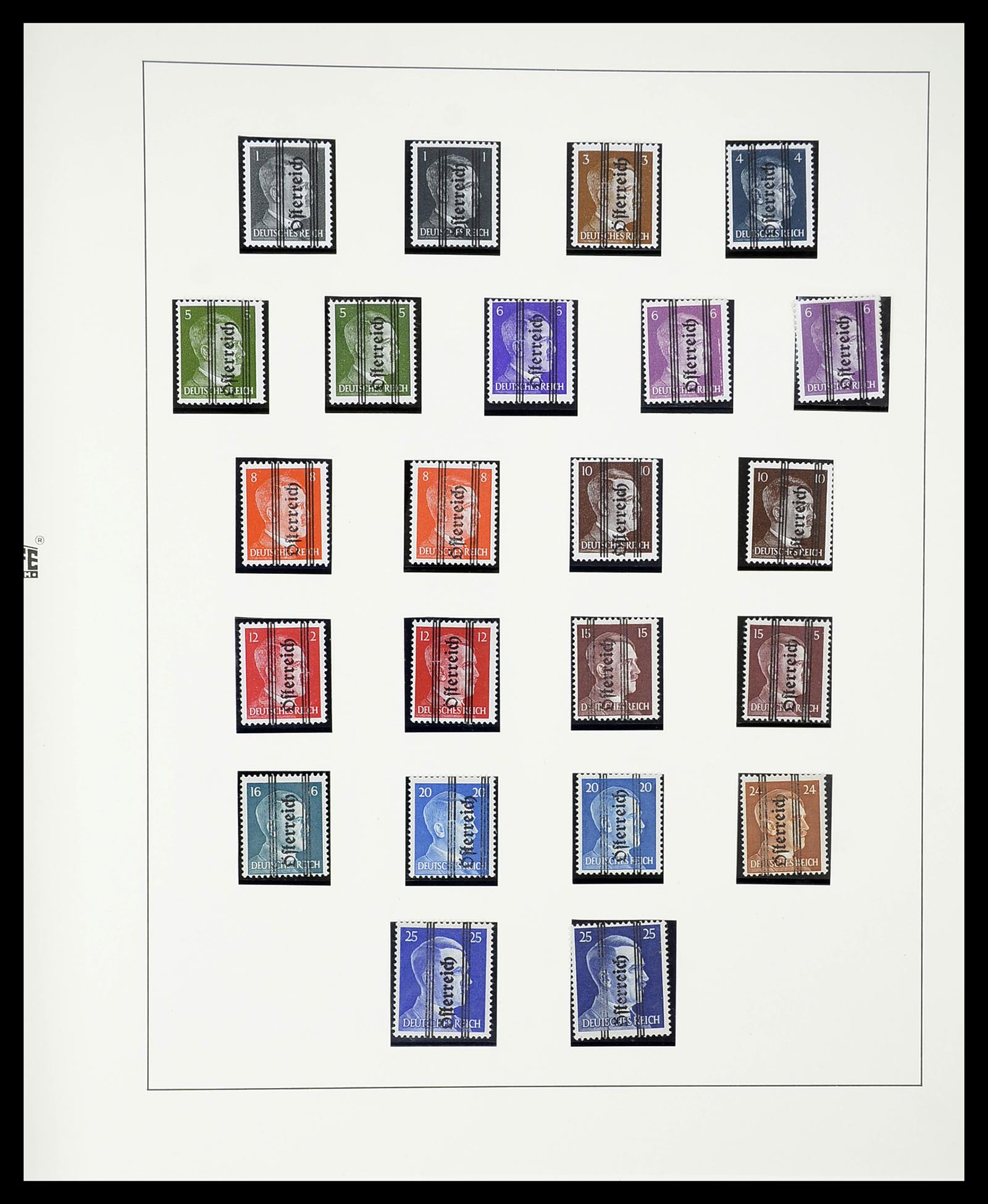 34650 074 - Stamp Collection 34650 Austria supercollection 1850-1959.