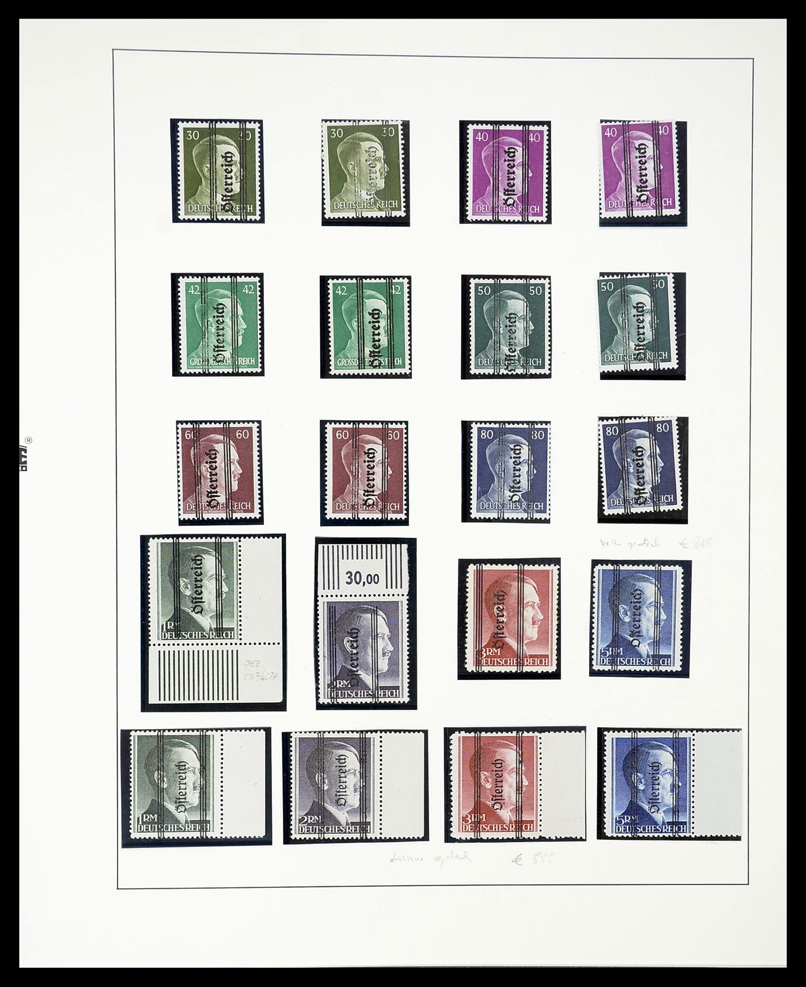 34650 075 - Stamp Collection 34650 Austria supercollection 1850-1959.