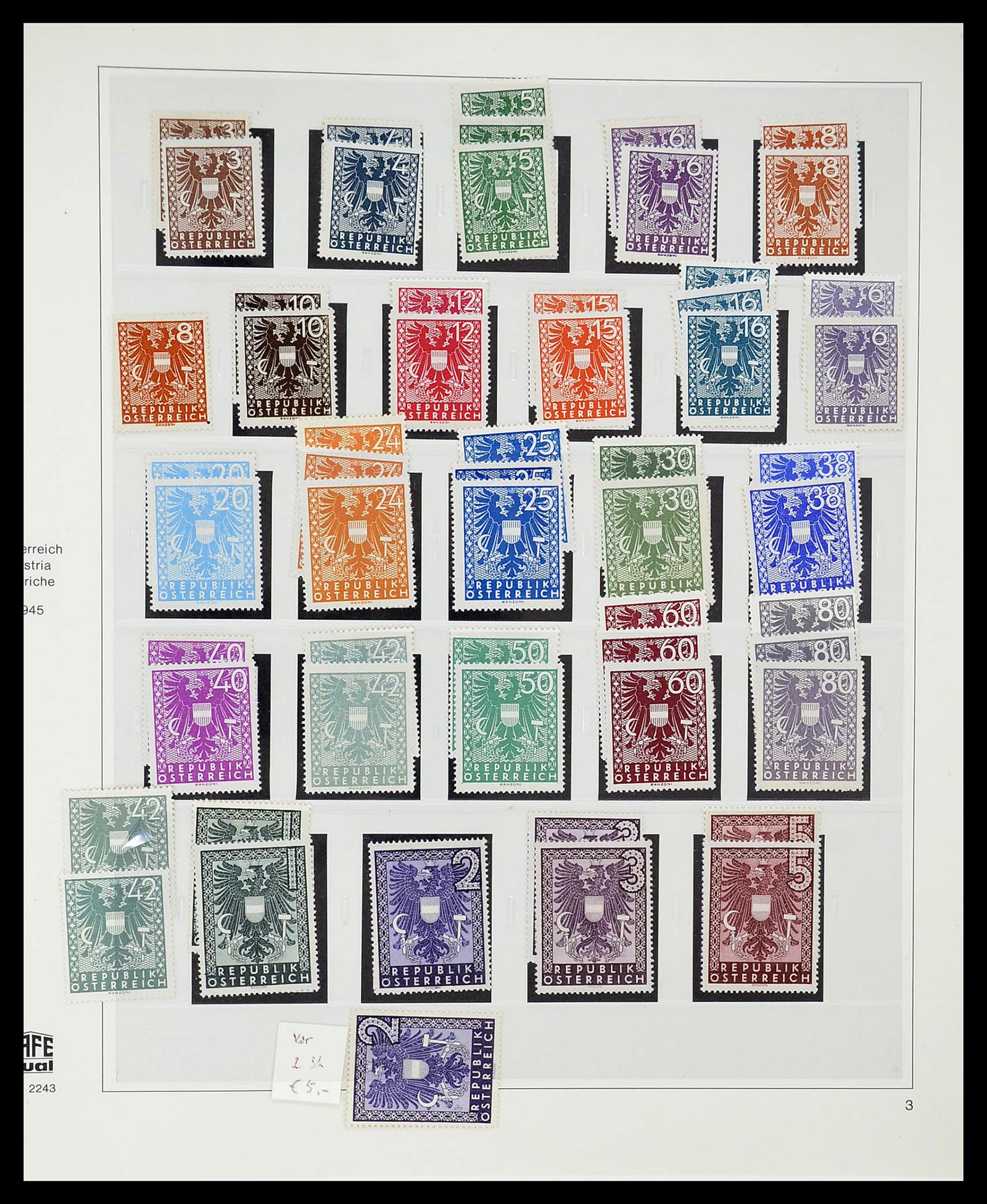 34650 076 - Stamp Collection 34650 Austria supercollection 1850-1959.