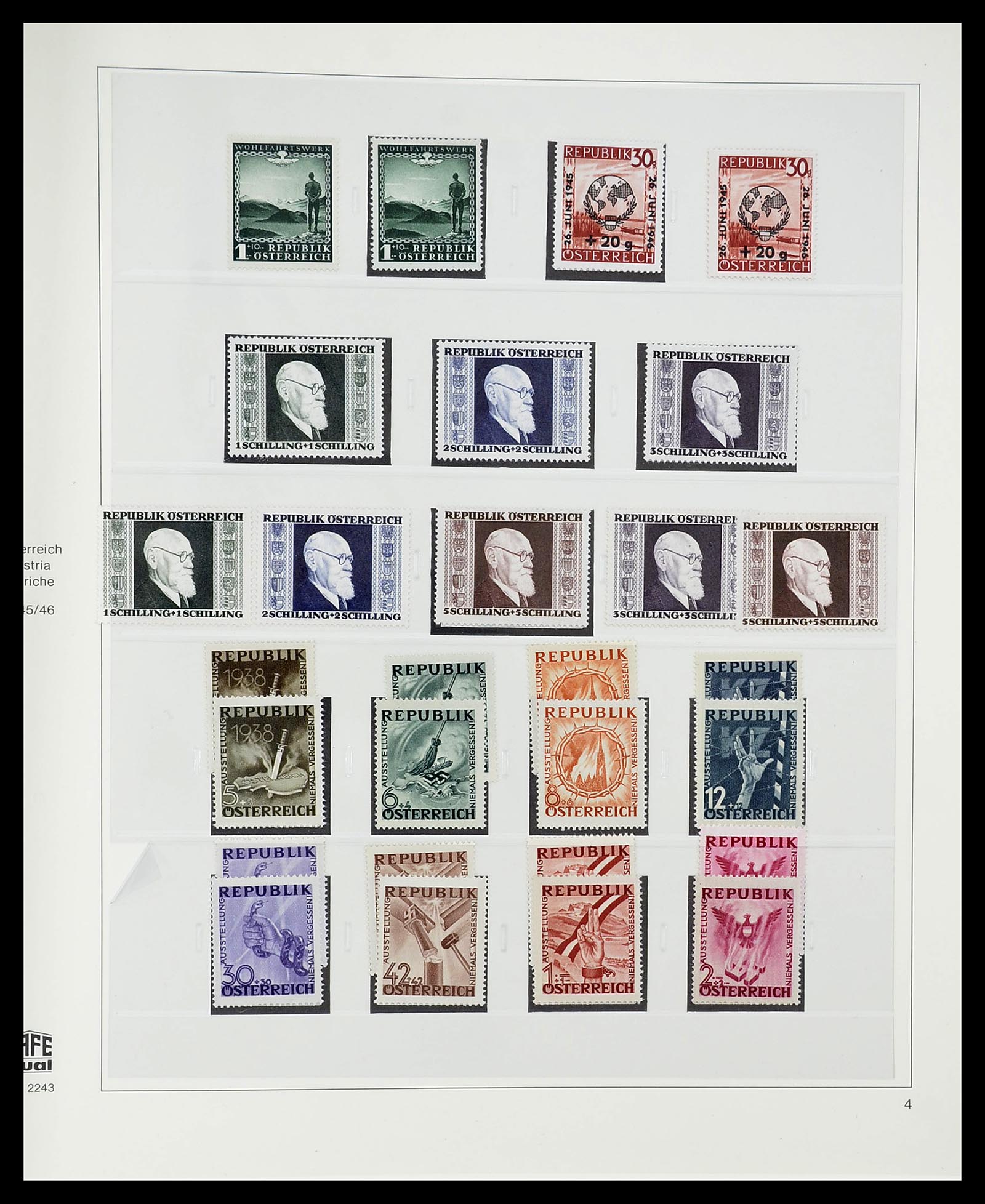 34650 077 - Stamp Collection 34650 Austria supercollection 1850-1959.