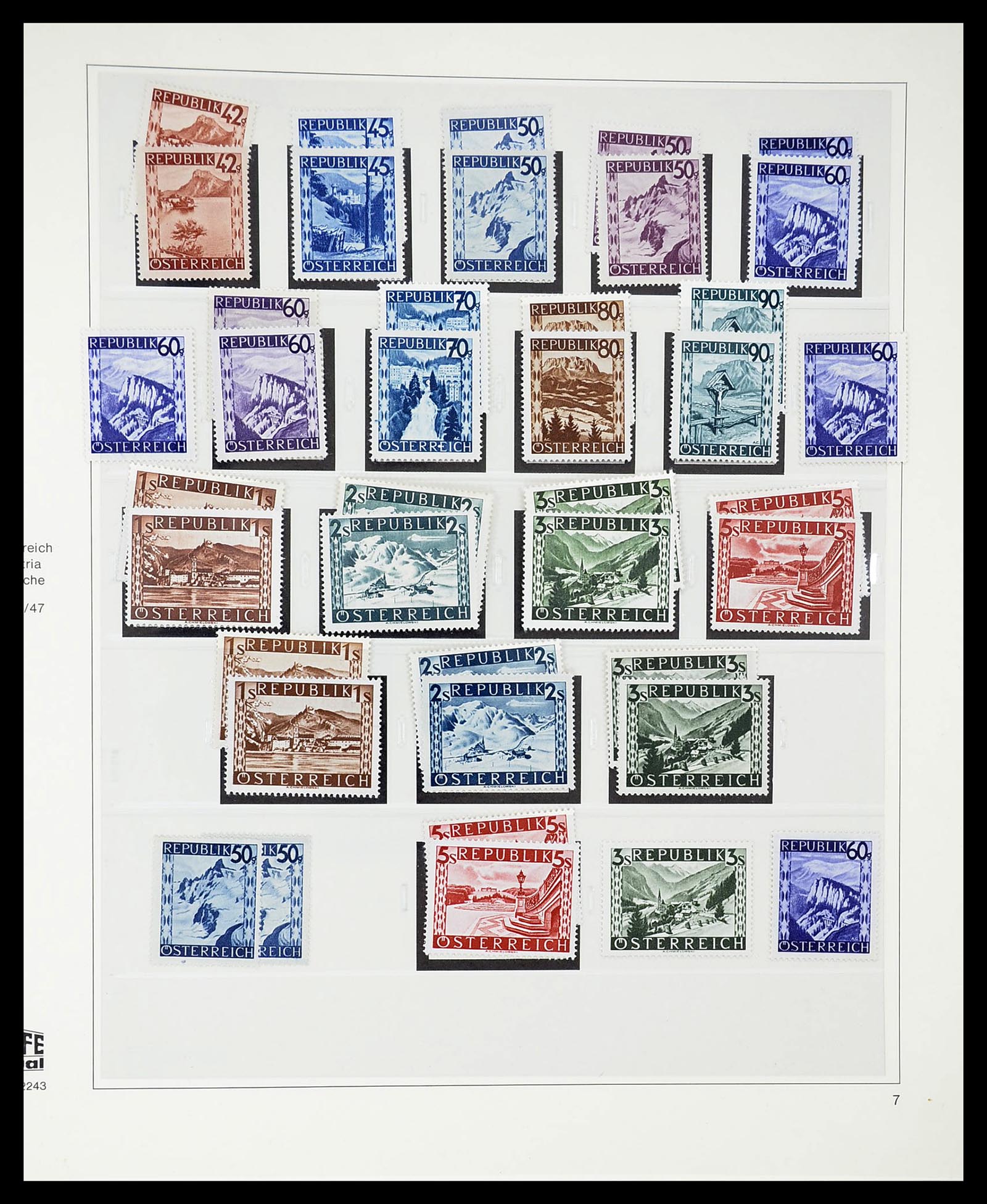 34650 080 - Stamp Collection 34650 Austria supercollection 1850-1959.