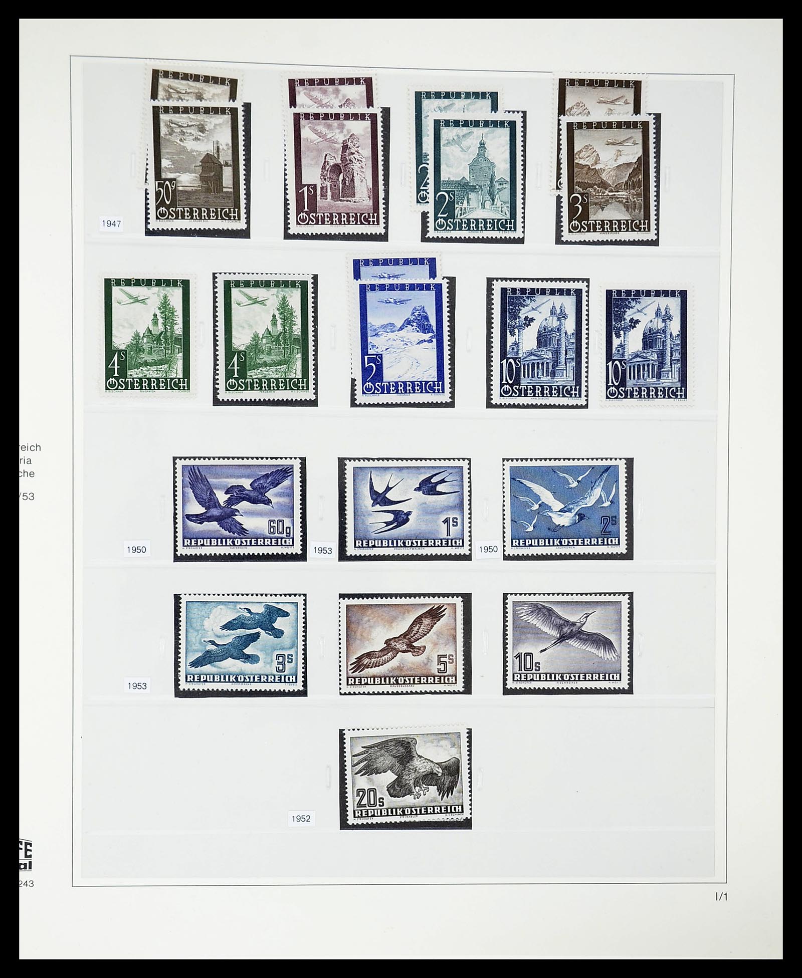 34650 086 - Stamp Collection 34650 Austria supercollection 1850-1959.