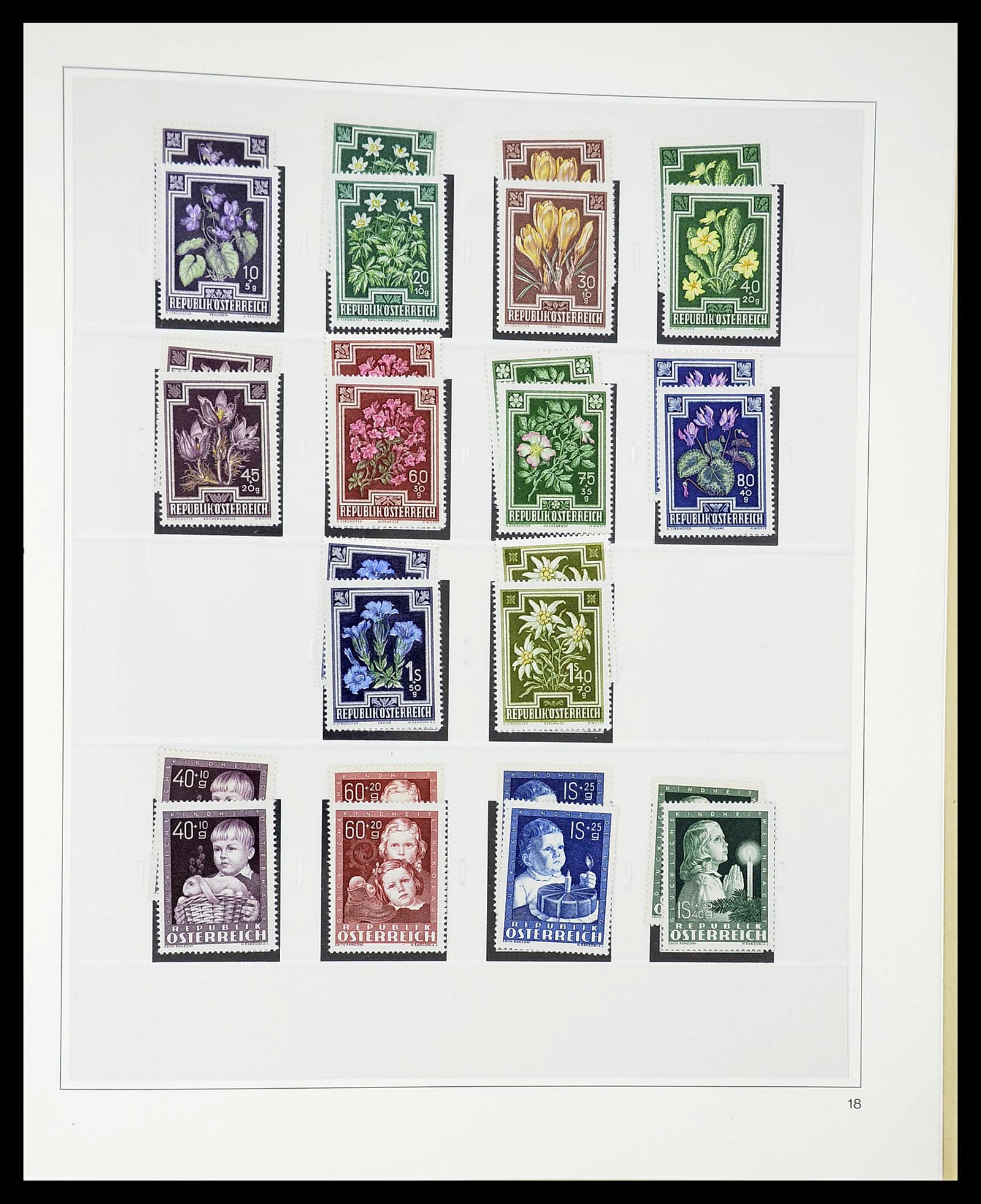 34650 092 - Stamp Collection 34650 Austria supercollection 1850-1959.