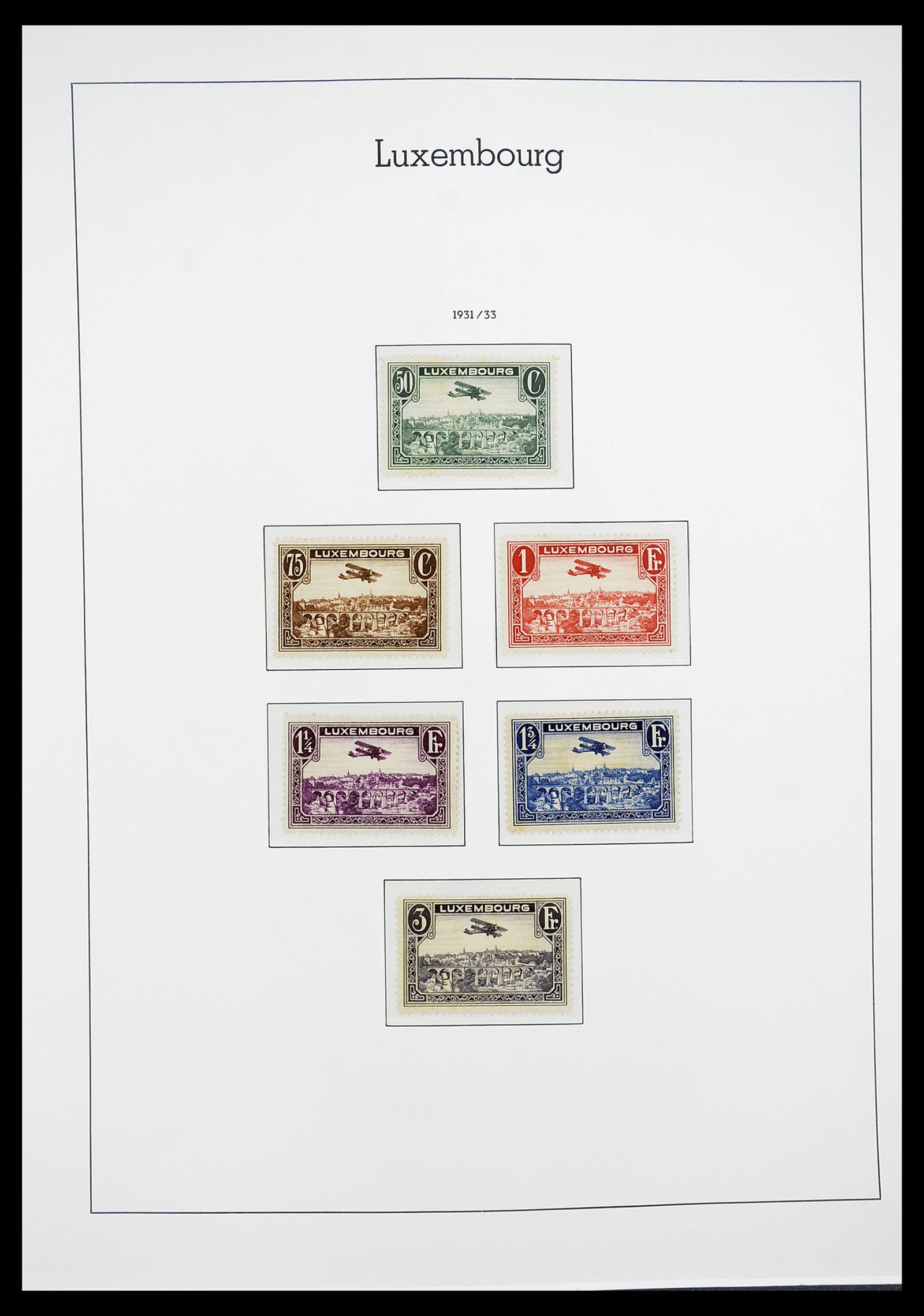34651 020 - Postzegelverzameling 34651 Luxemburg 1852-1980.