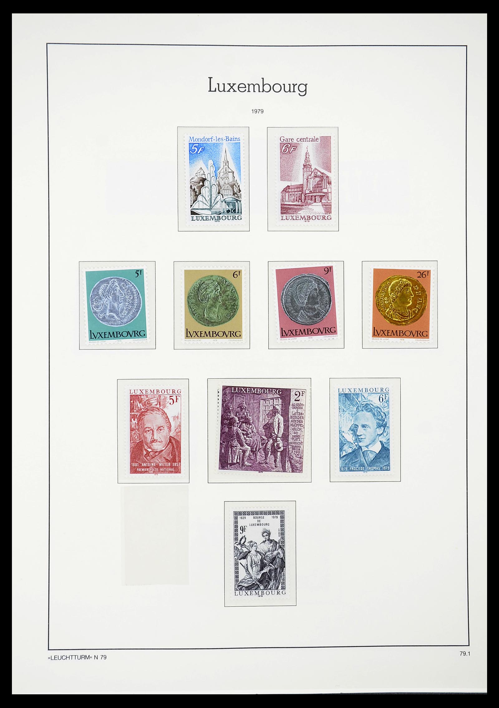 34651 104 - Postzegelverzameling 34651 Luxemburg 1852-1980.