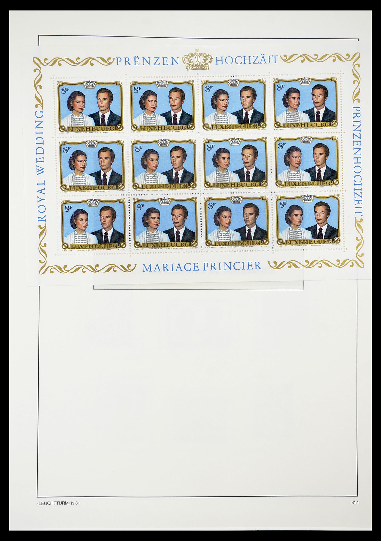 34651 108 - Postzegelverzameling 34651 Luxemburg 1852-1980.