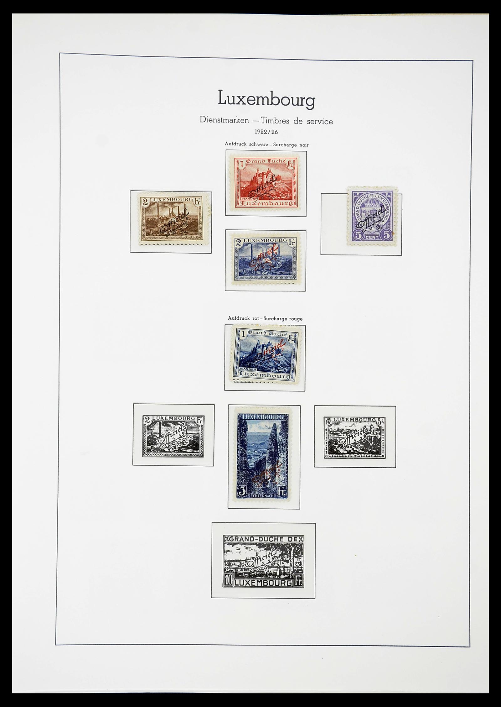 34651 118 - Postzegelverzameling 34651 Luxemburg 1852-1980.