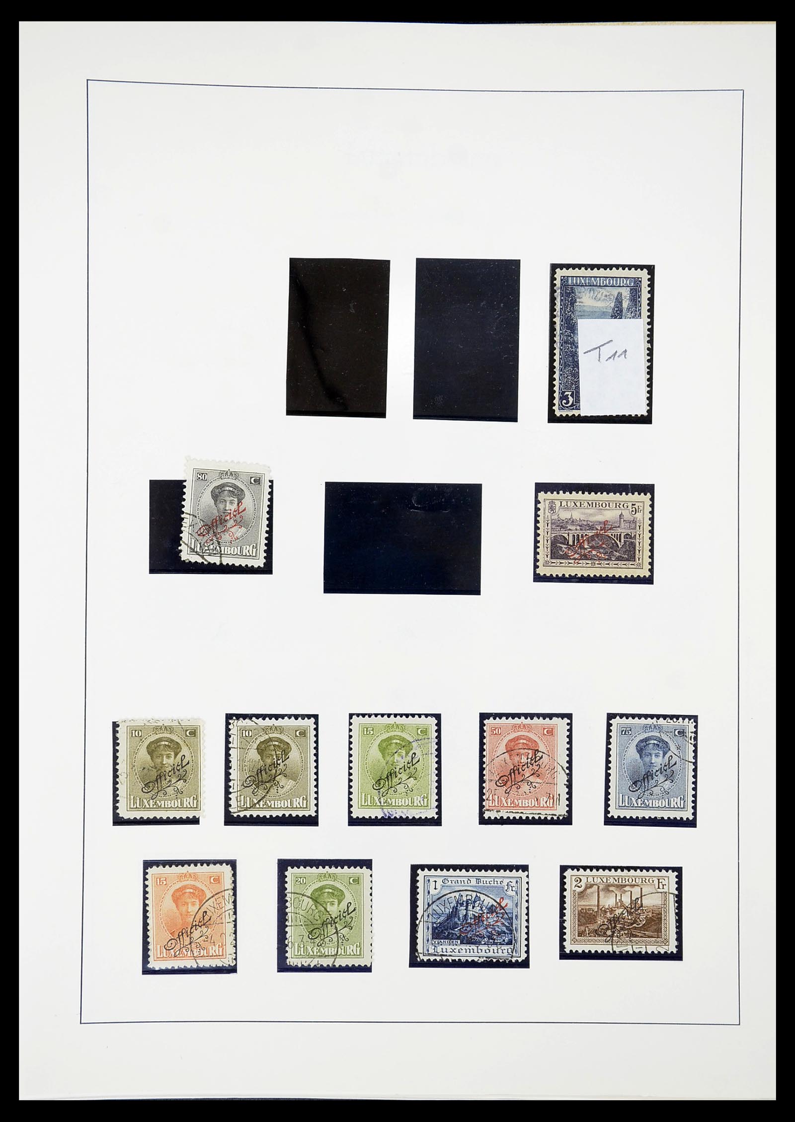 34651 119 - Postzegelverzameling 34651 Luxemburg 1852-1980.