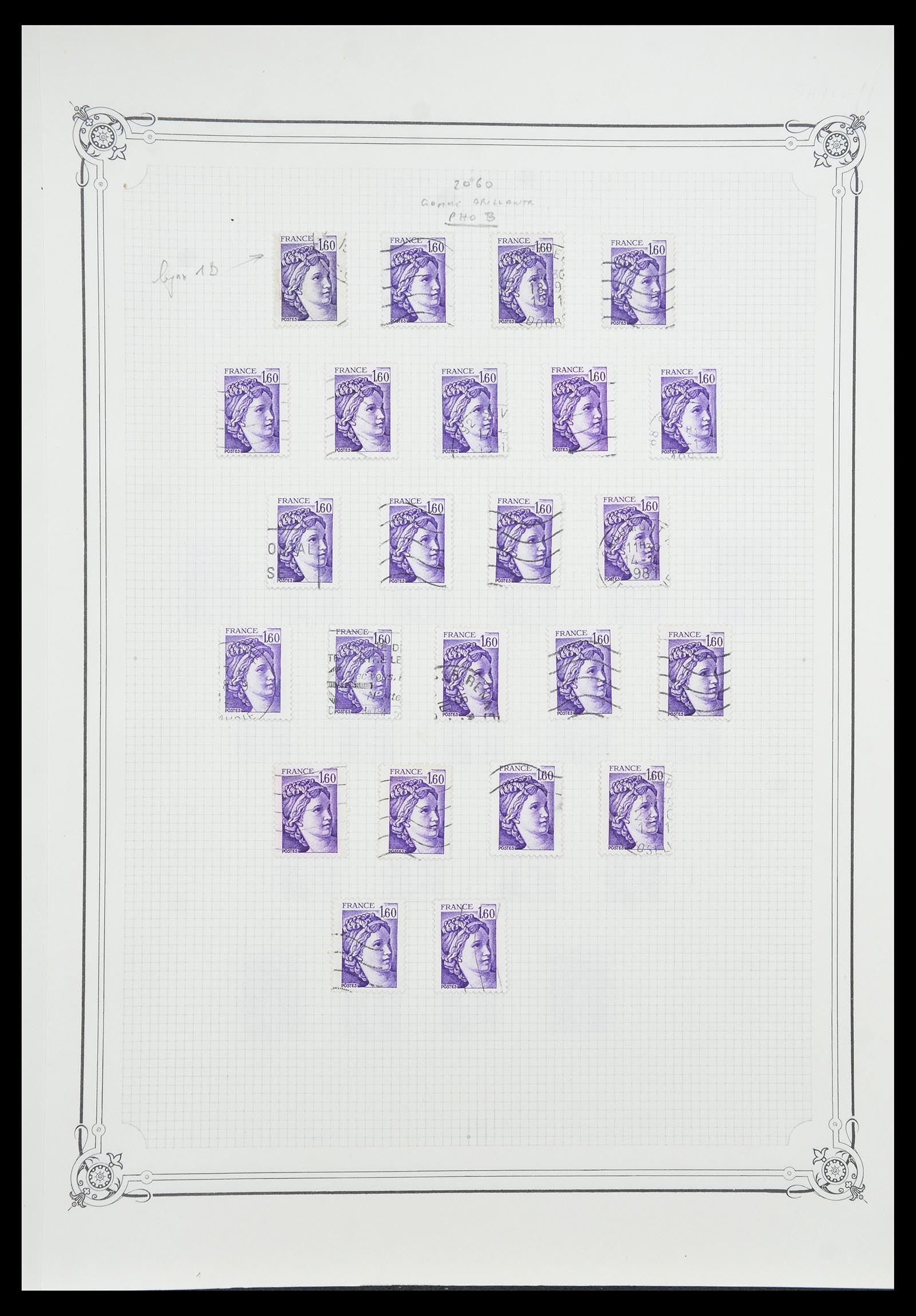 34654 112 - Postzegelverzameling 34654 Frankrijk 1938-1981.
