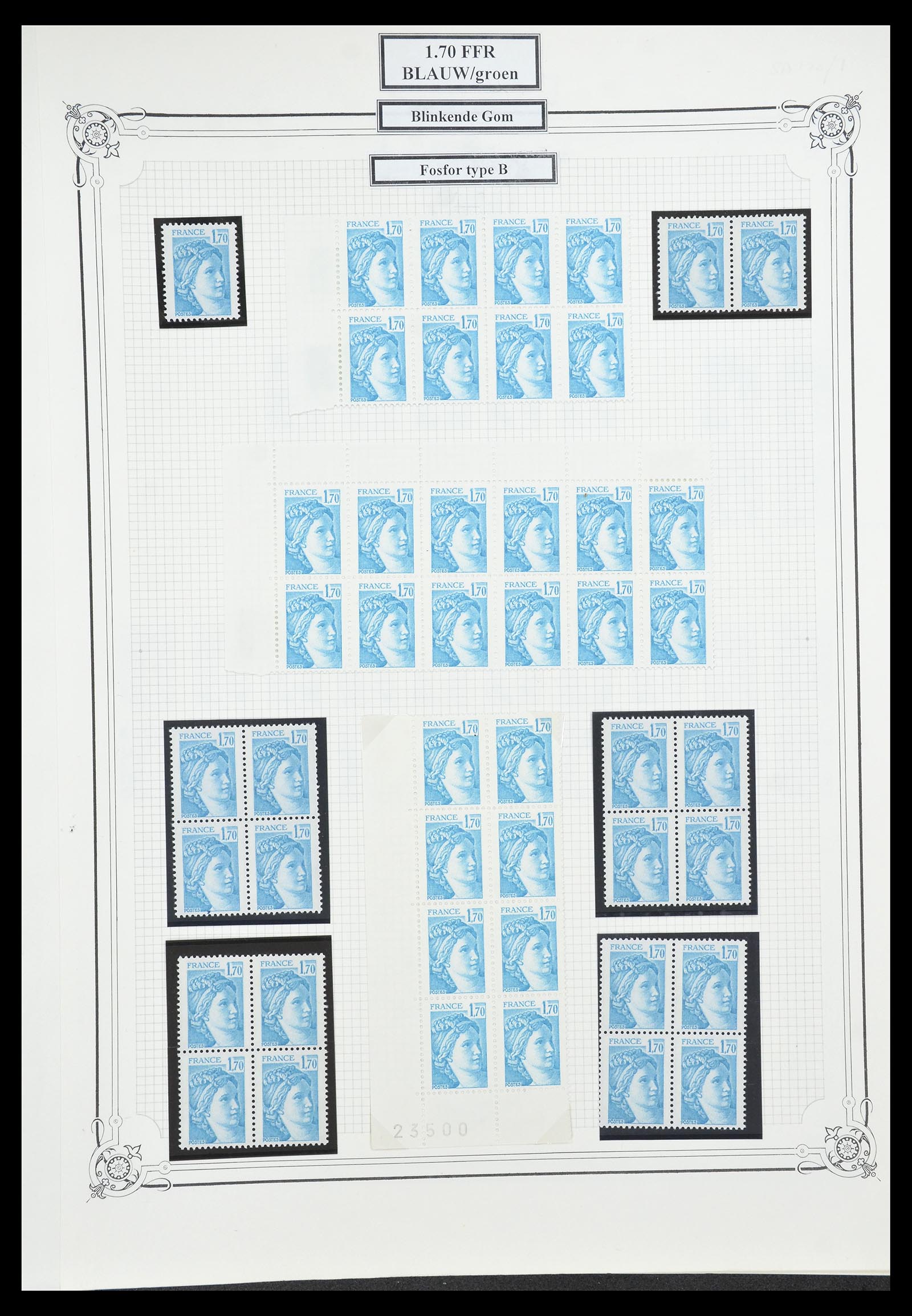 34654 115 - Postzegelverzameling 34654 Frankrijk 1938-1981.
