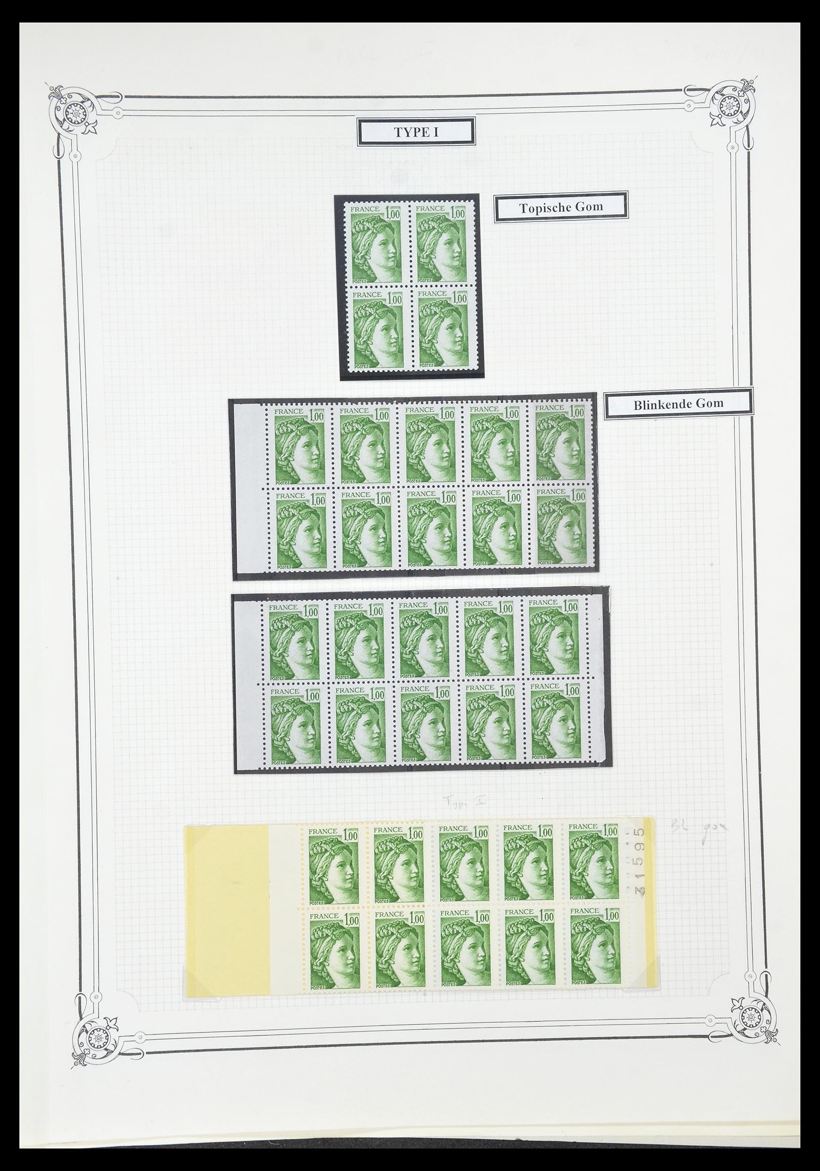 34654 625 - Postzegelverzameling 34654 Frankrijk 1938-1981.
