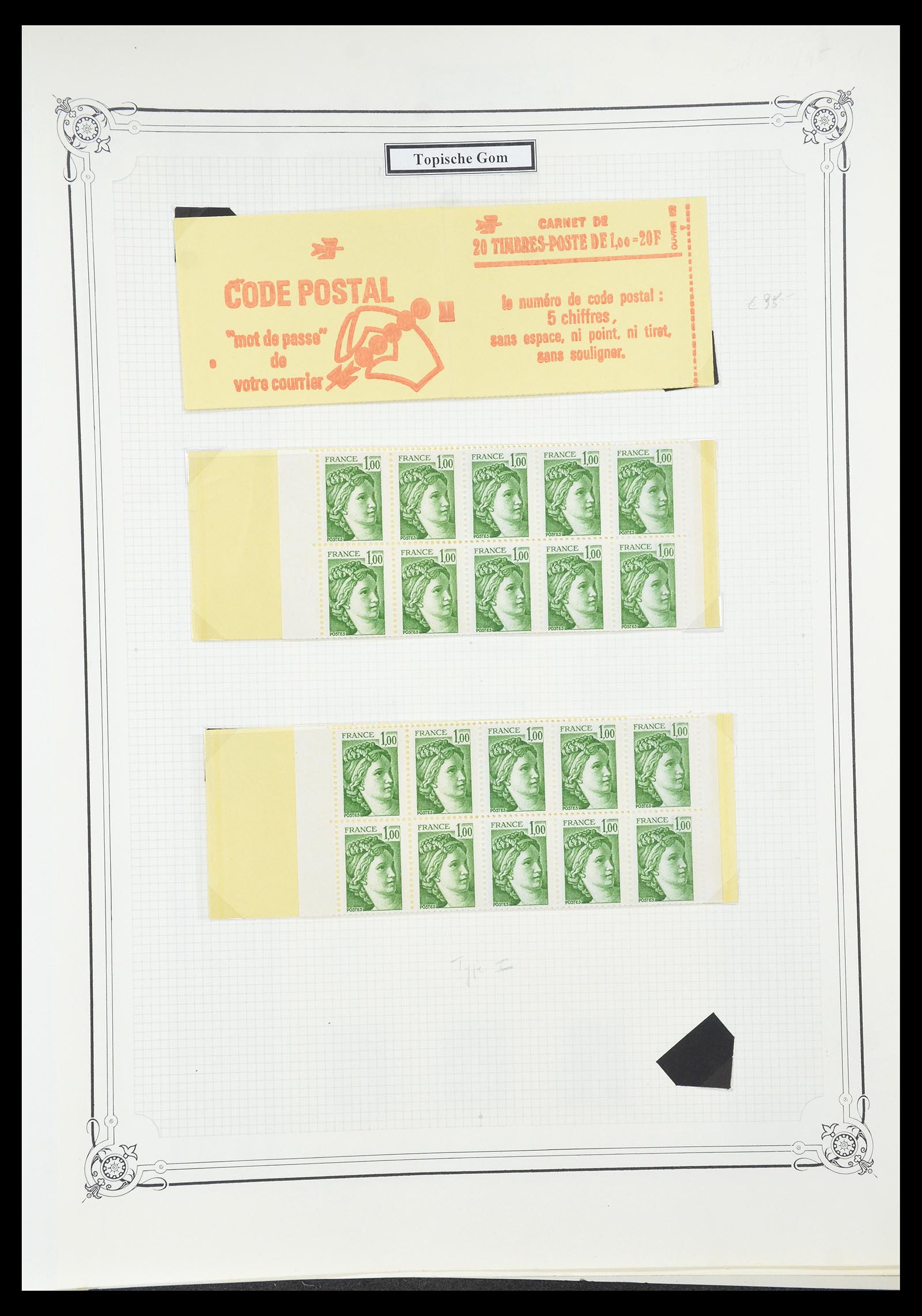 34654 627 - Postzegelverzameling 34654 Frankrijk 1938-1981.