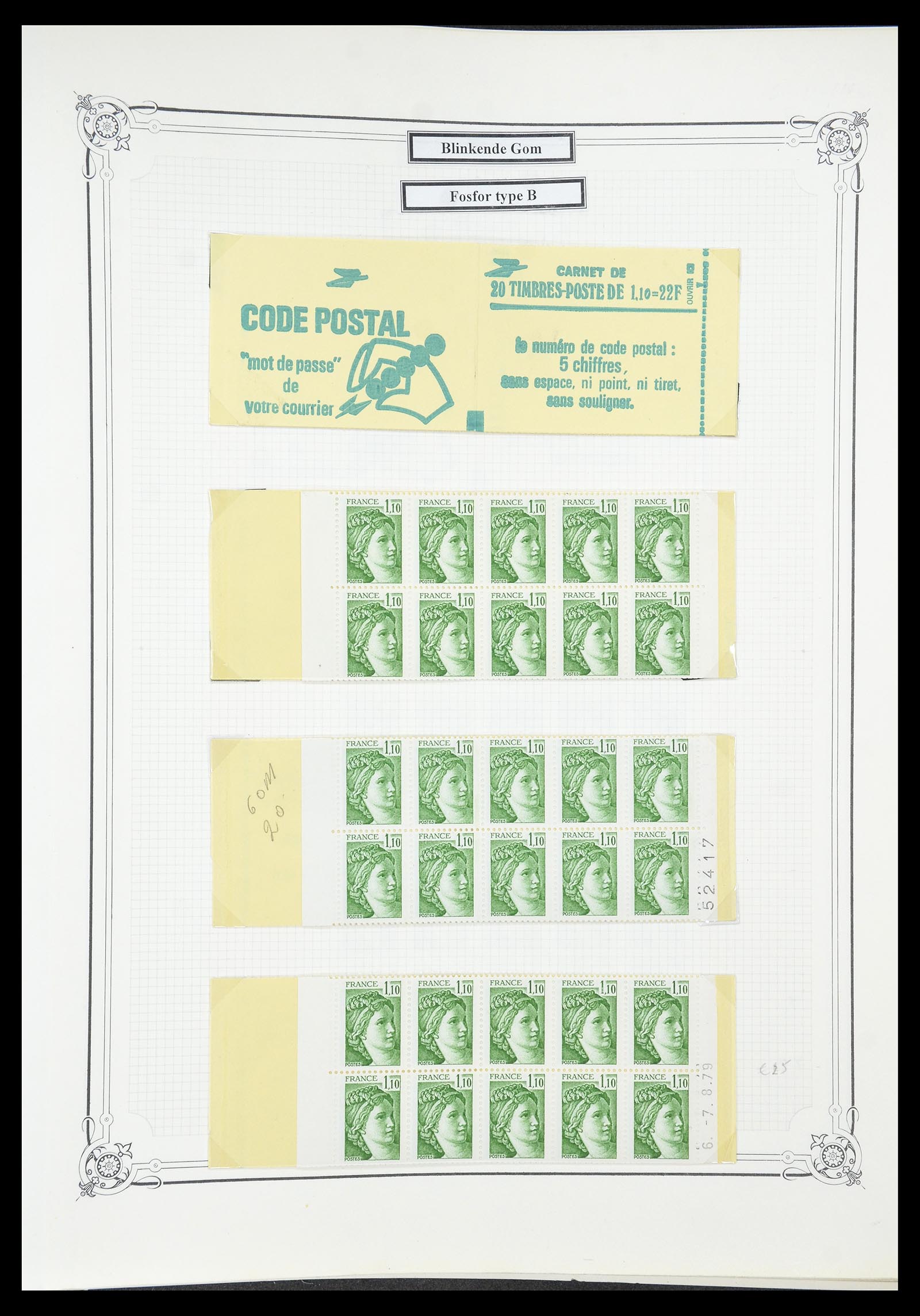 34654 639 - Postzegelverzameling 34654 Frankrijk 1938-1981.