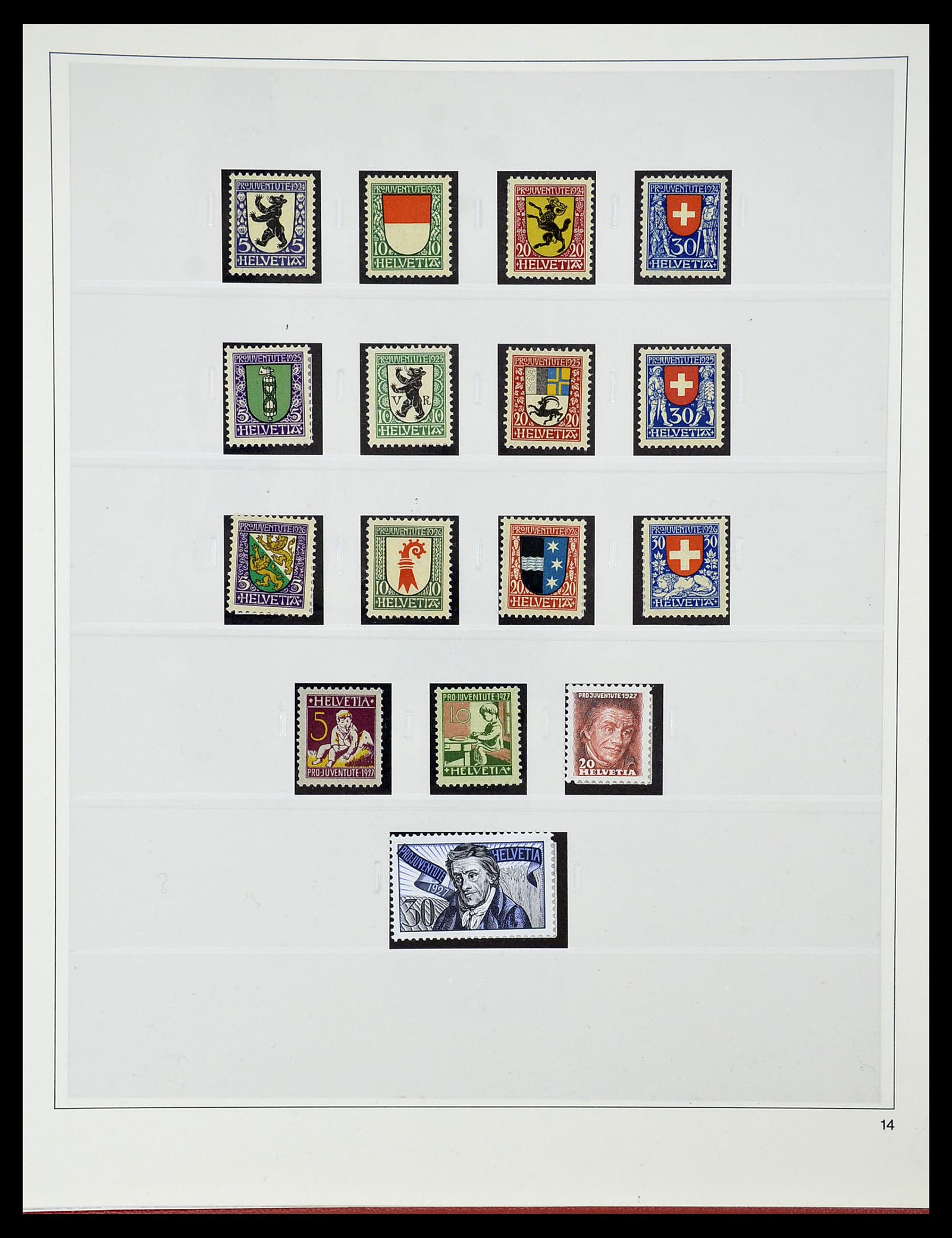 34655 027 - Stamp Collection 34655 Switzerland 1847-1964.