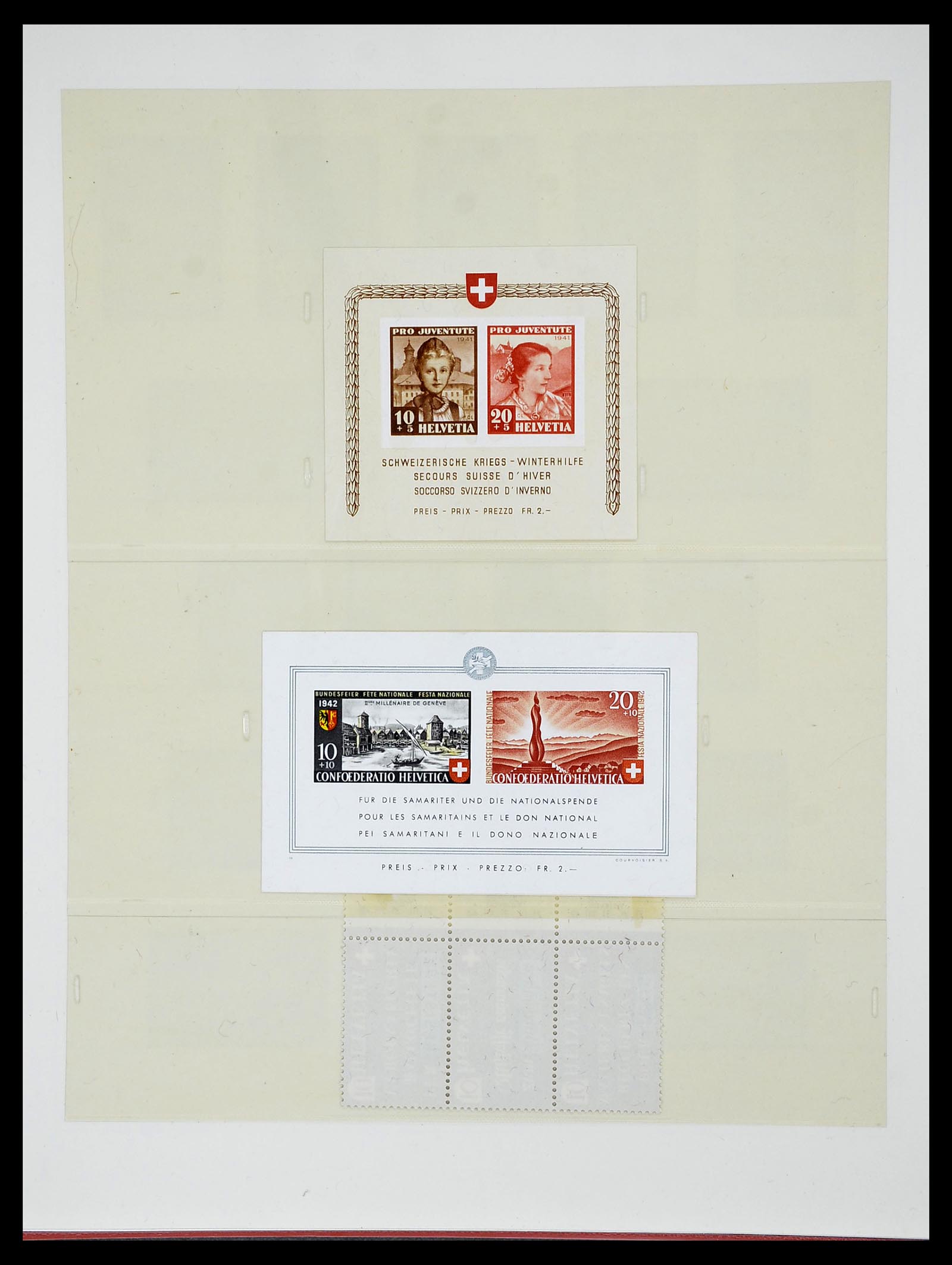 34655 049 - Stamp Collection 34655 Switzerland 1847-1964.