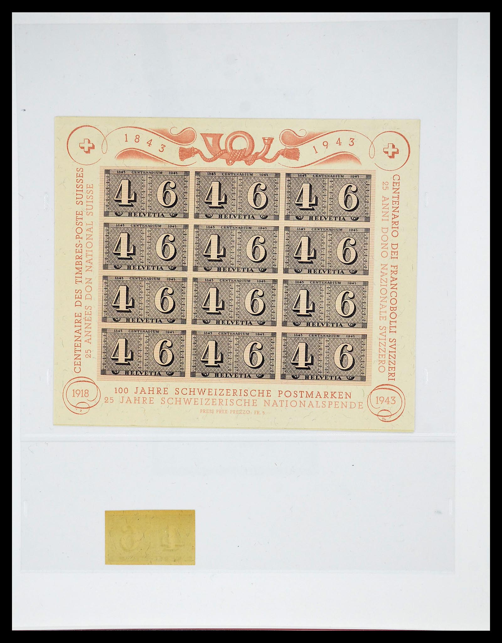 34655 056 - Stamp Collection 34655 Switzerland 1847-1964.