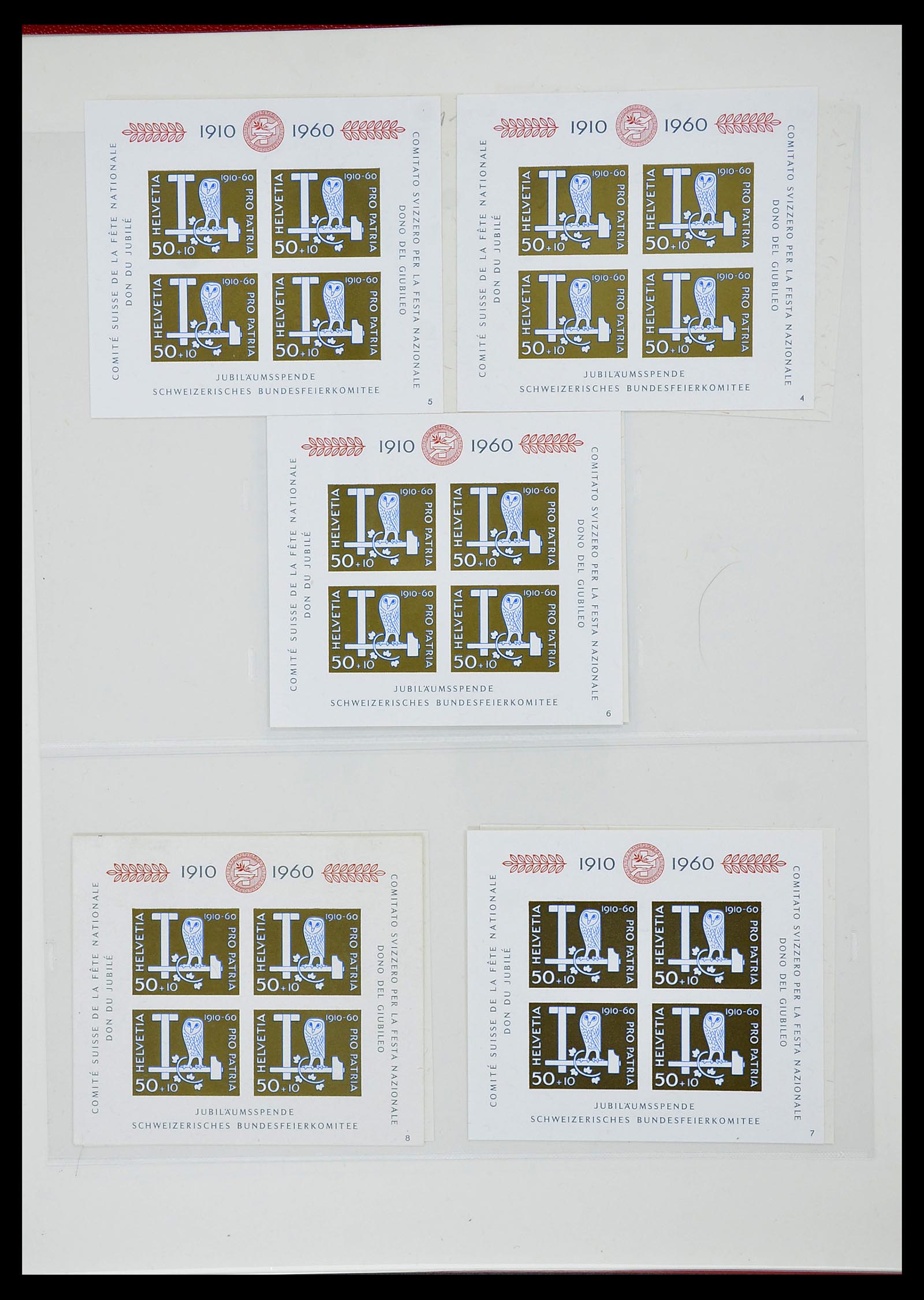 34655 111 - Postzegelverzameling 34655 Zwitserland 1847-1964.
