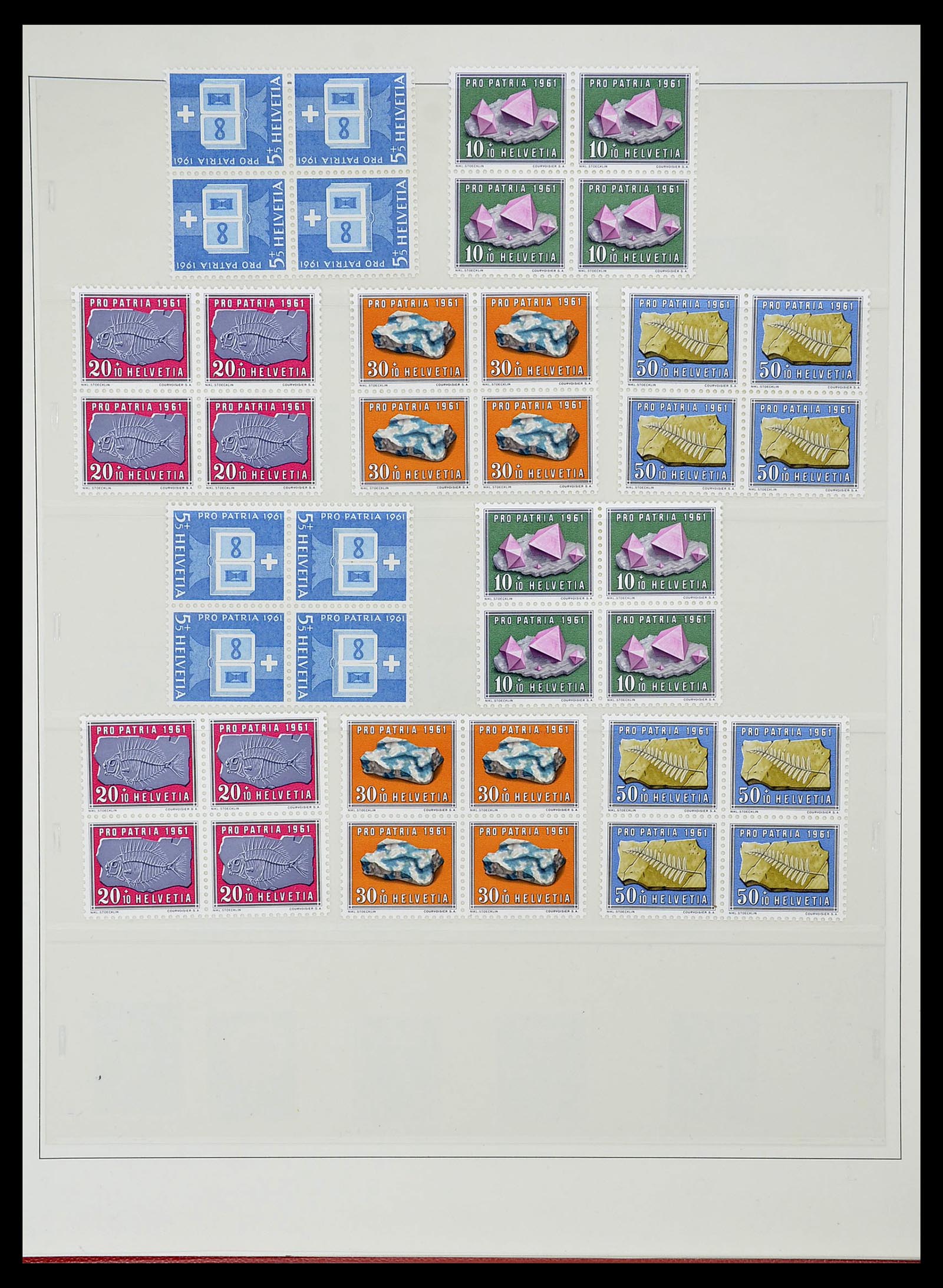 34655 118 - Postzegelverzameling 34655 Zwitserland 1847-1964.
