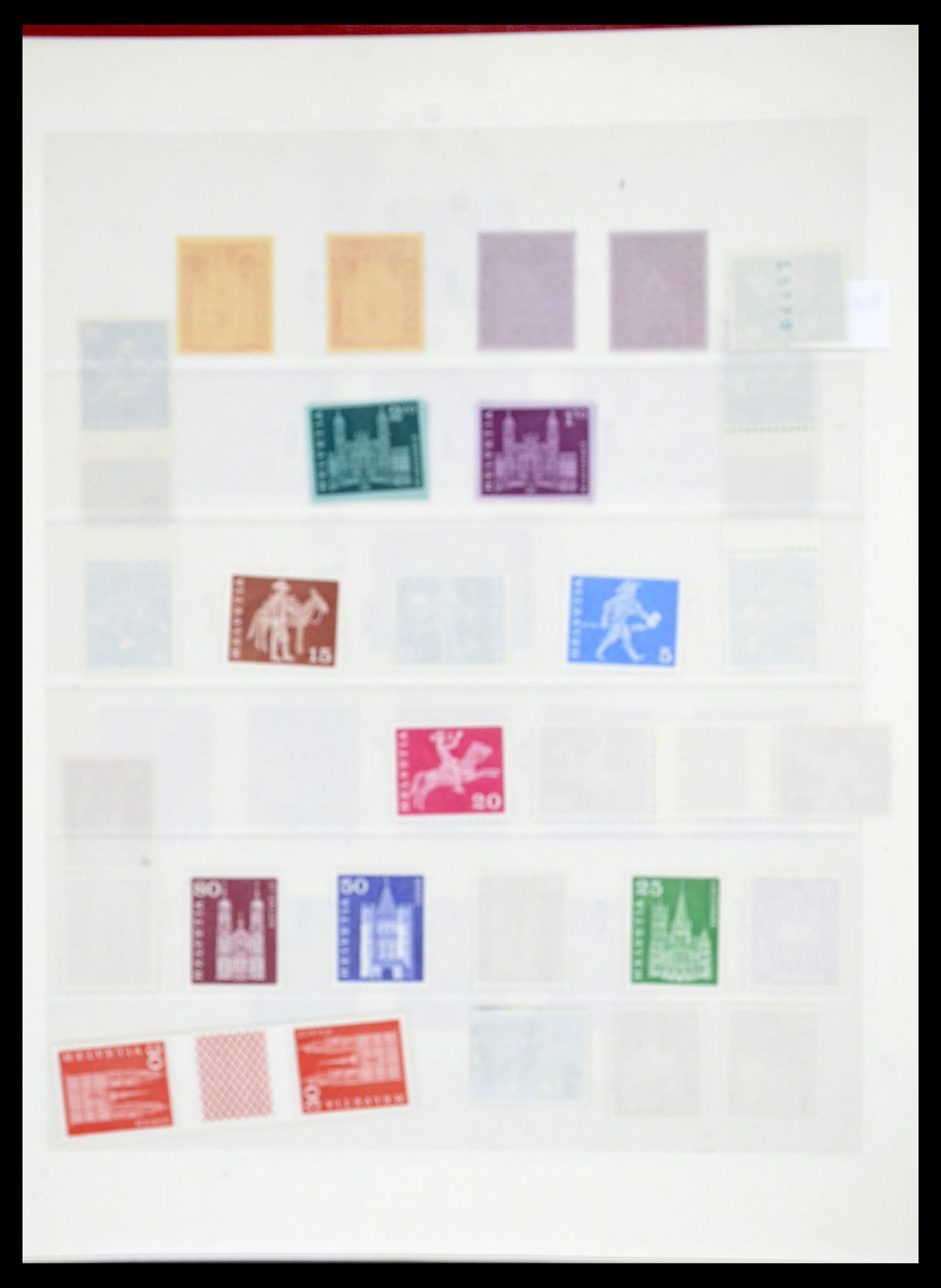 34655 131 - Postzegelverzameling 34655 Zwitserland 1847-1964.
