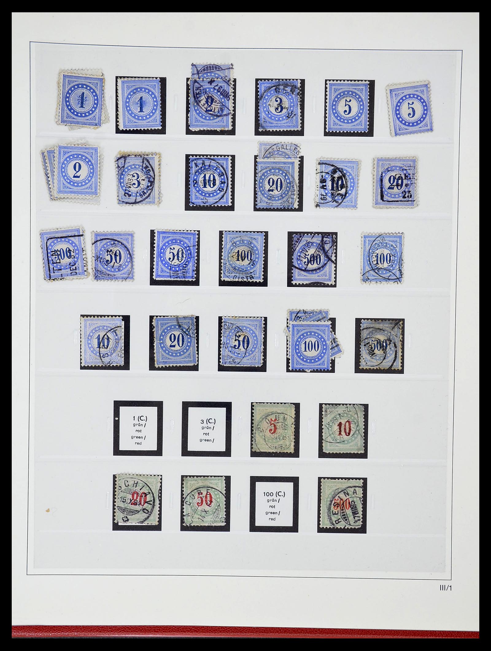 34655 133 - Postzegelverzameling 34655 Zwitserland 1847-1964.