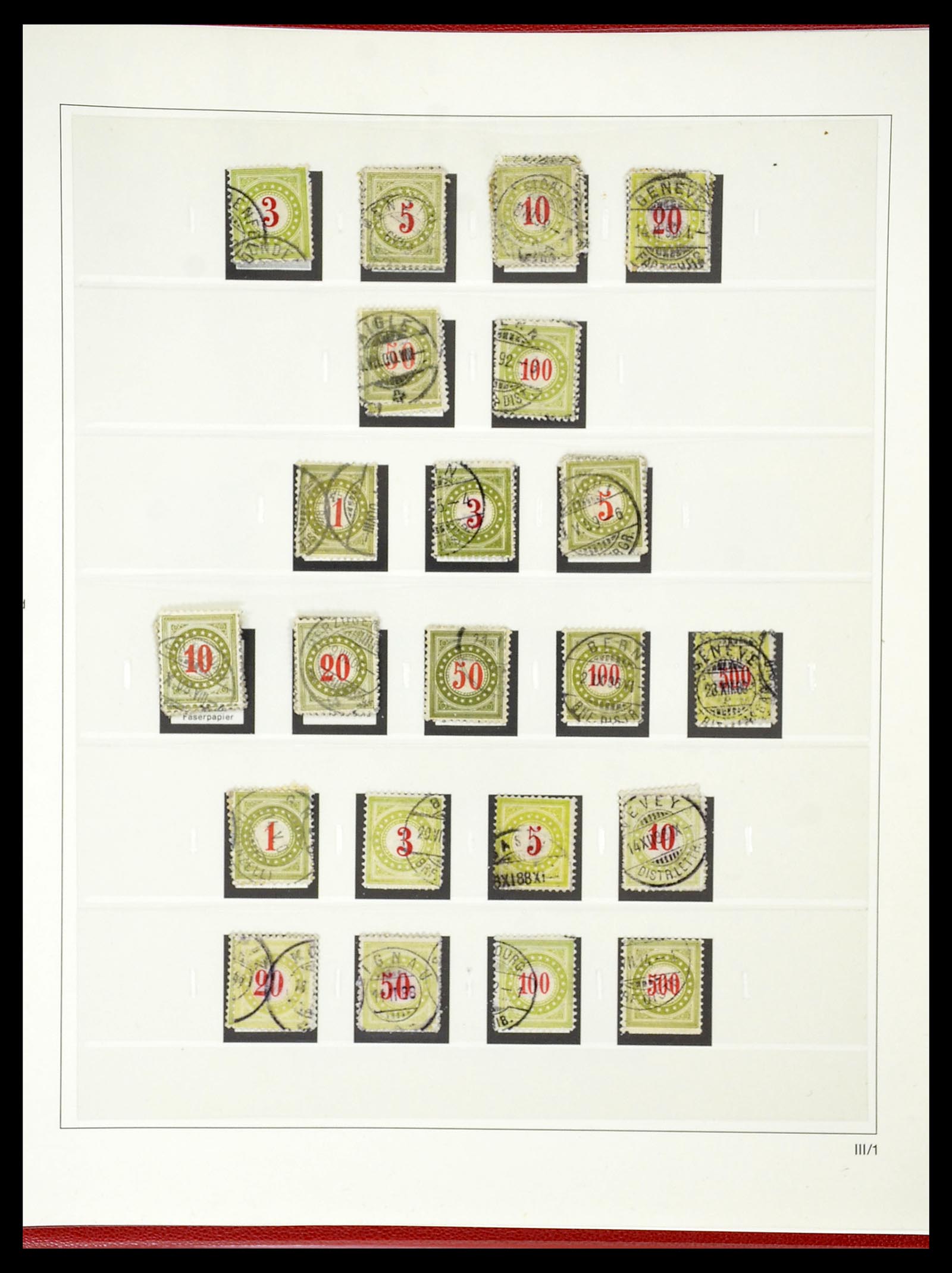 34655 135 - Postzegelverzameling 34655 Zwitserland 1847-1964.
