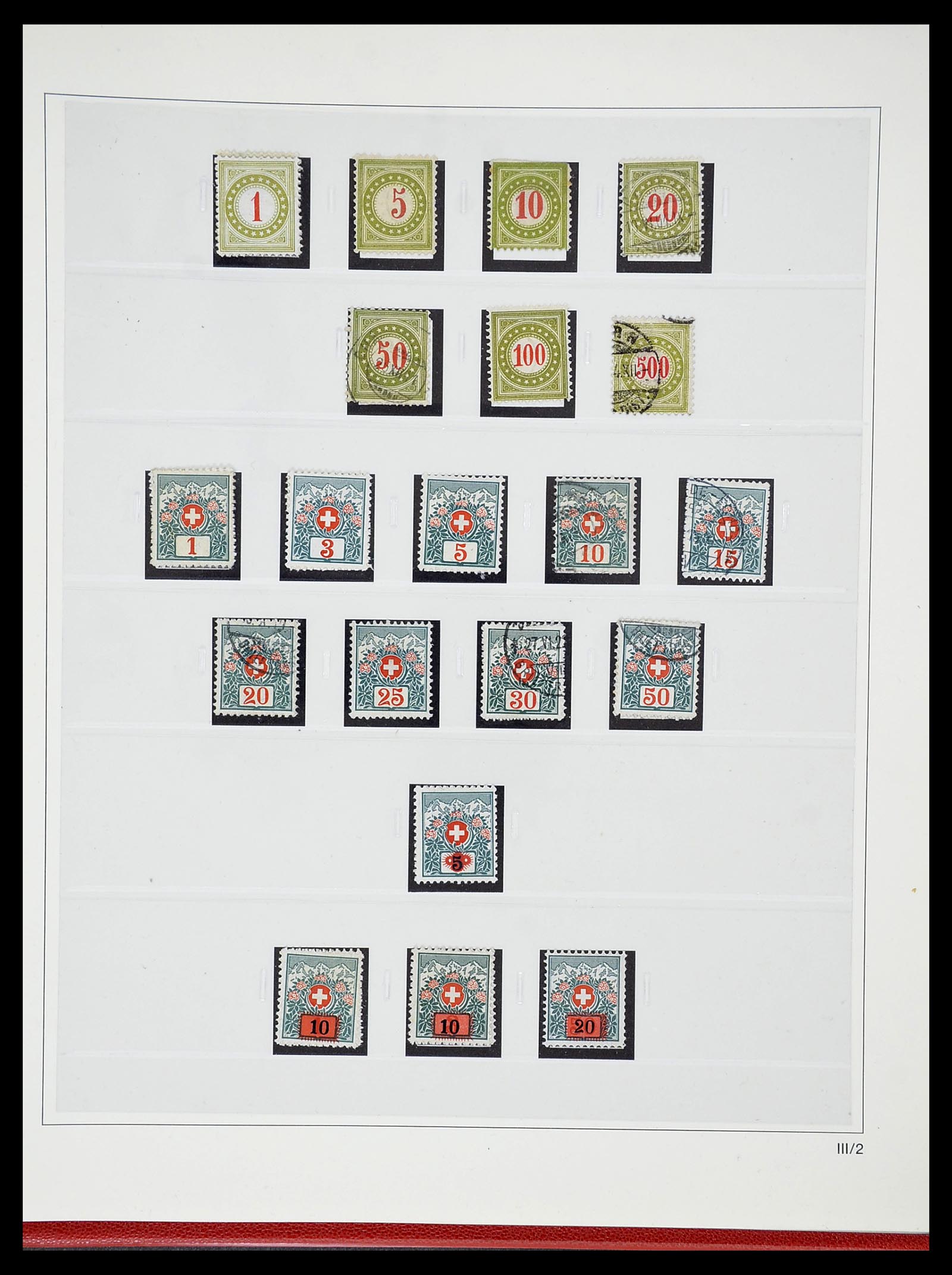34655 137 - Postzegelverzameling 34655 Zwitserland 1847-1964.
