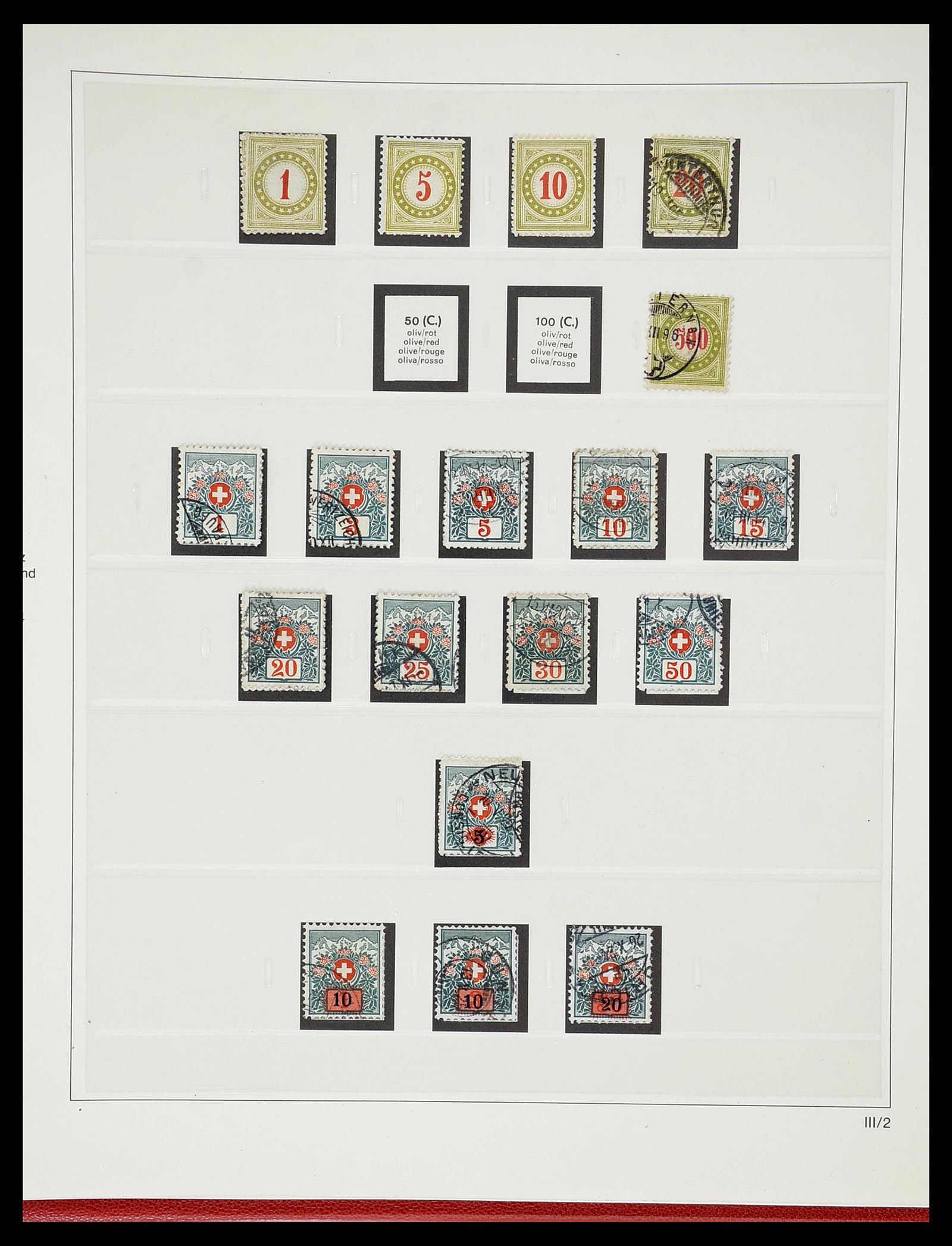 34655 139 - Postzegelverzameling 34655 Zwitserland 1847-1964.