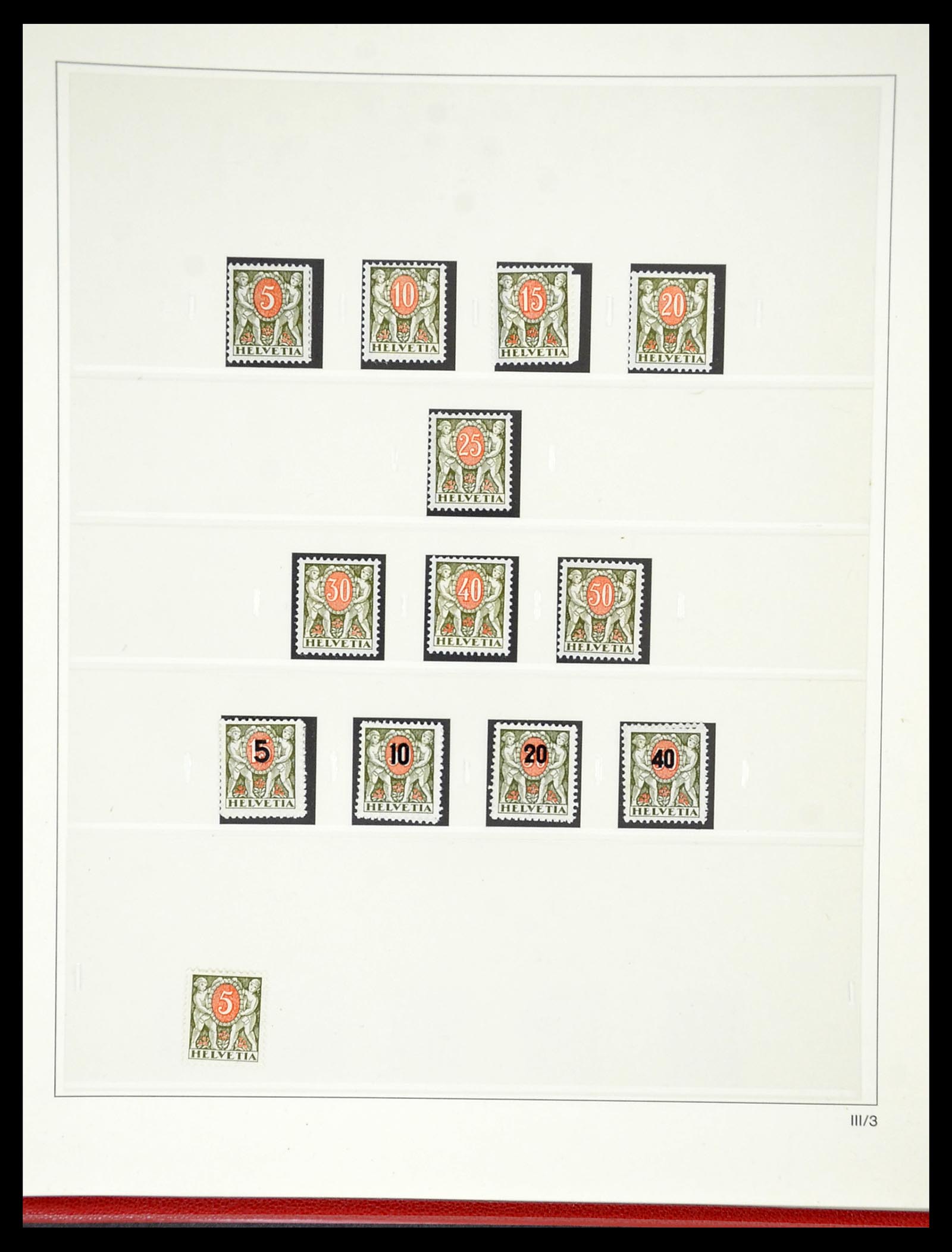 34655 141 - Stamp Collection 34655 Switzerland 1847-1964.