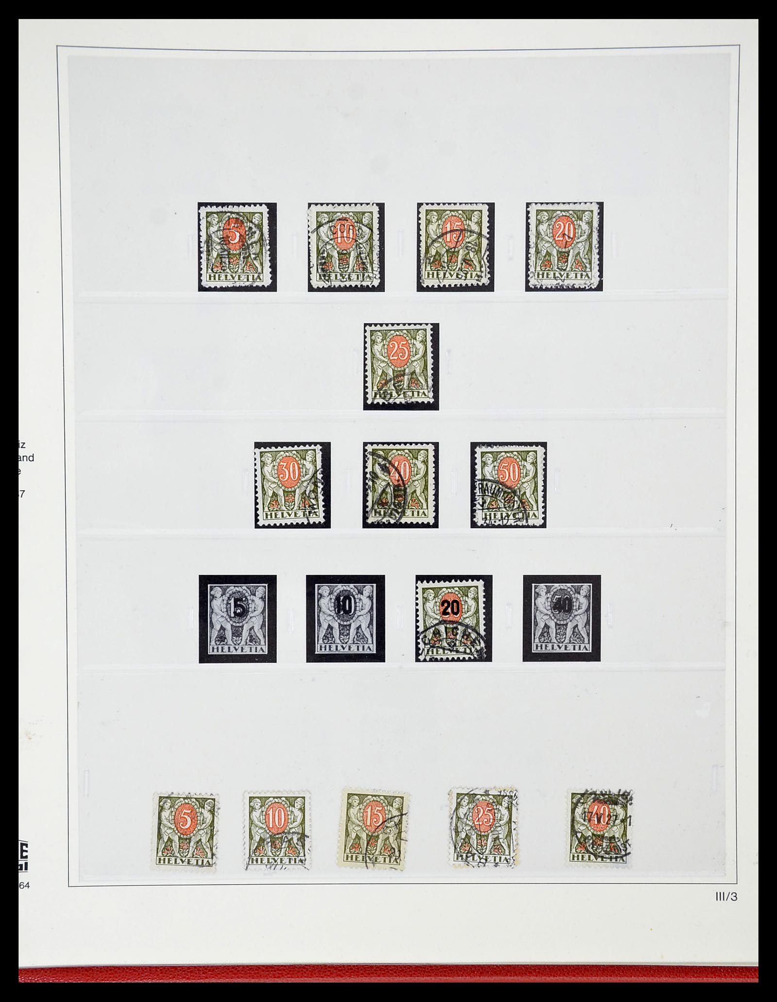 34655 142 - Stamp Collection 34655 Switzerland 1847-1964.