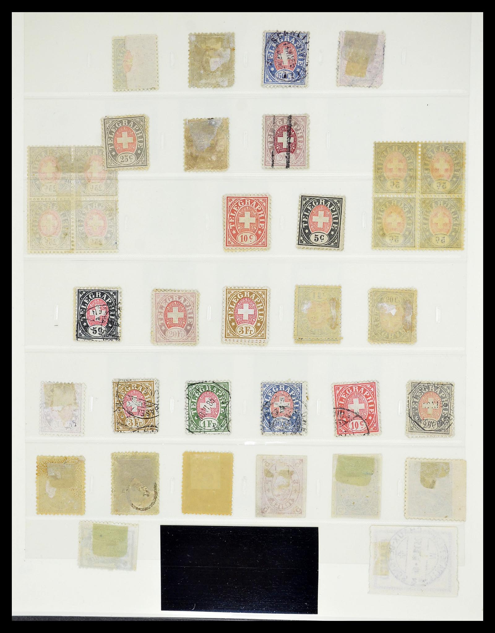 34655 149 - Stamp Collection 34655 Switzerland 1847-1964.