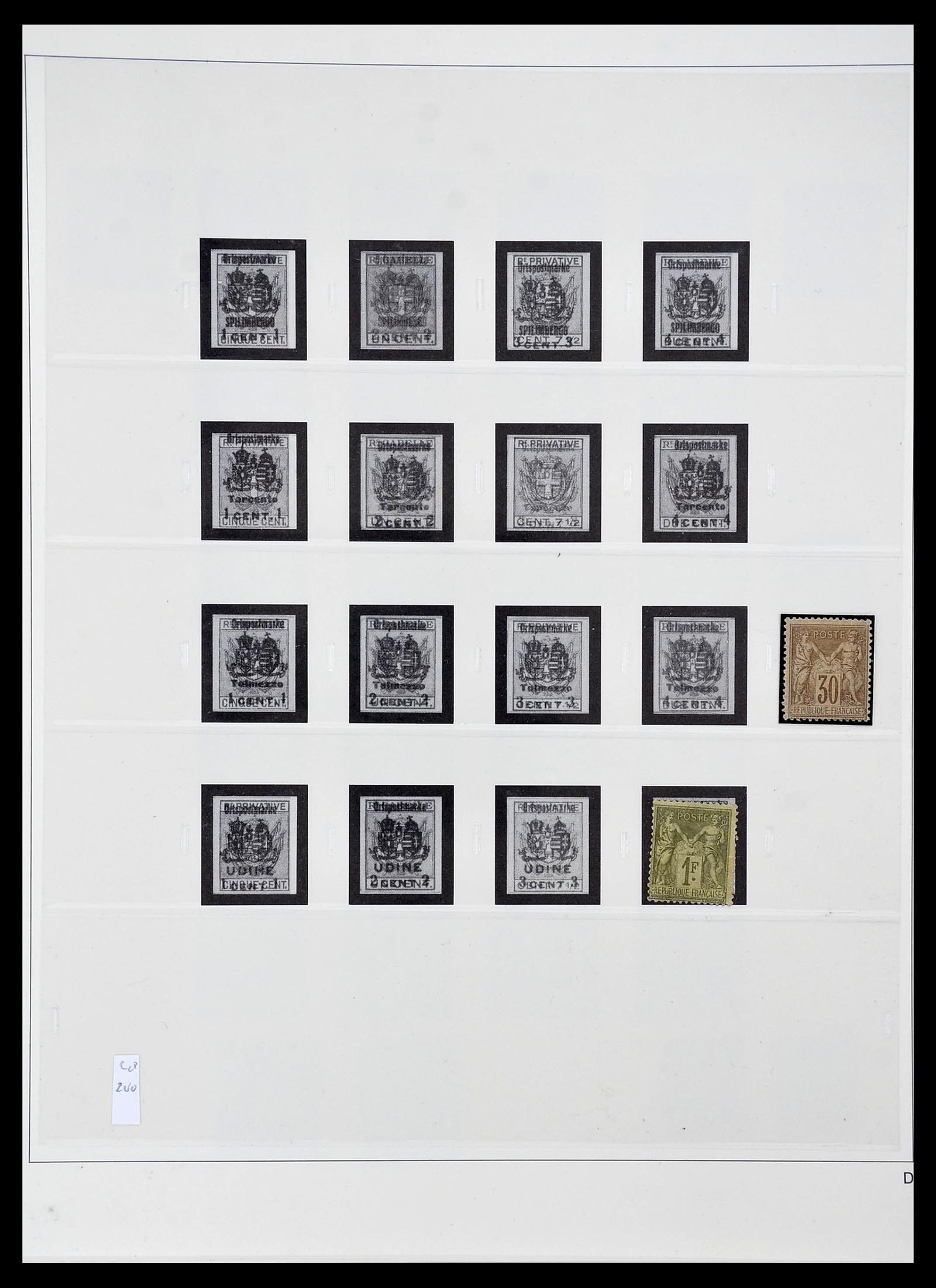 34656 007 - Postzegelverzameling 34656 Frankrijk 1849-1972.
