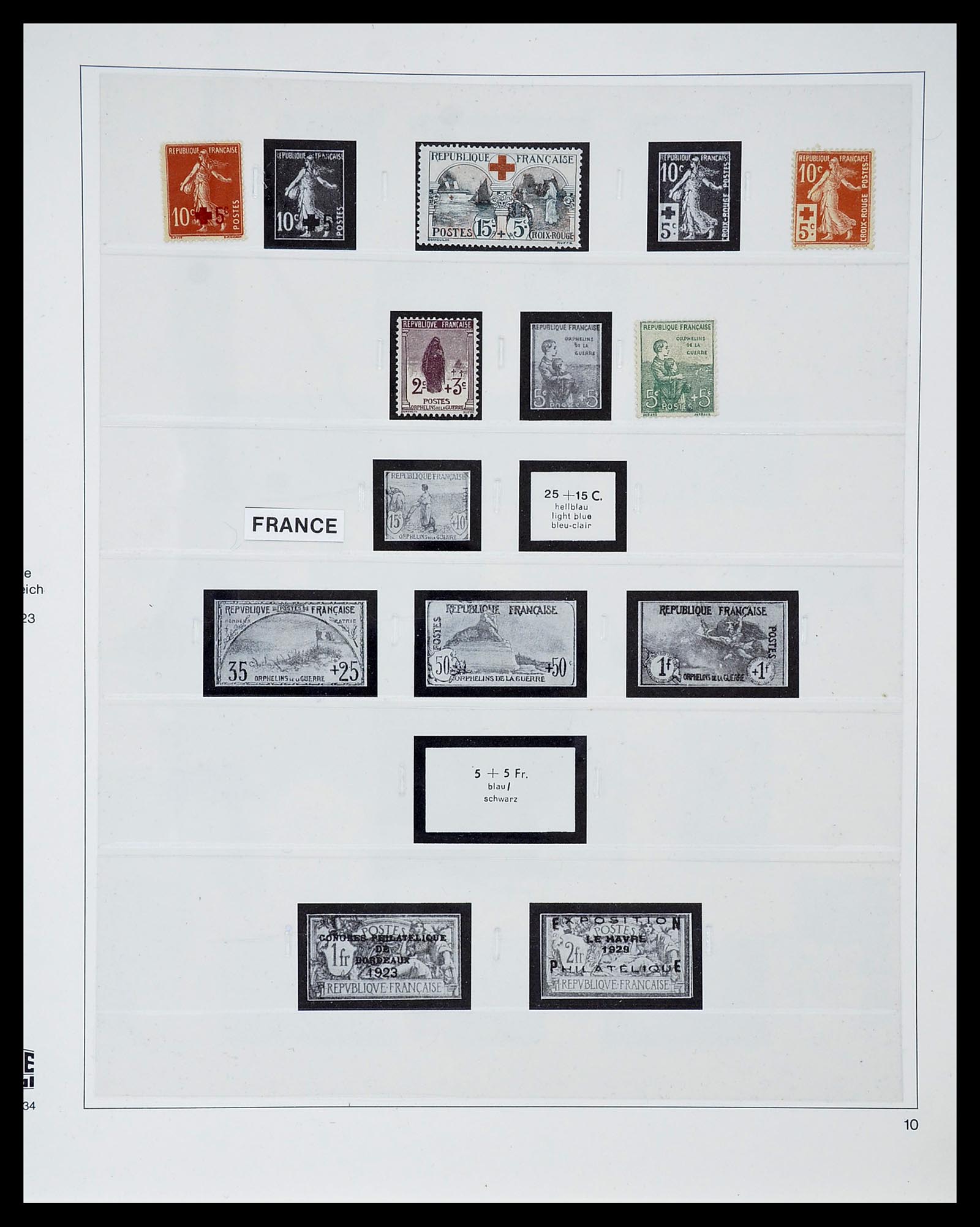 34656 019 - Postzegelverzameling 34656 Frankrijk 1849-1972.