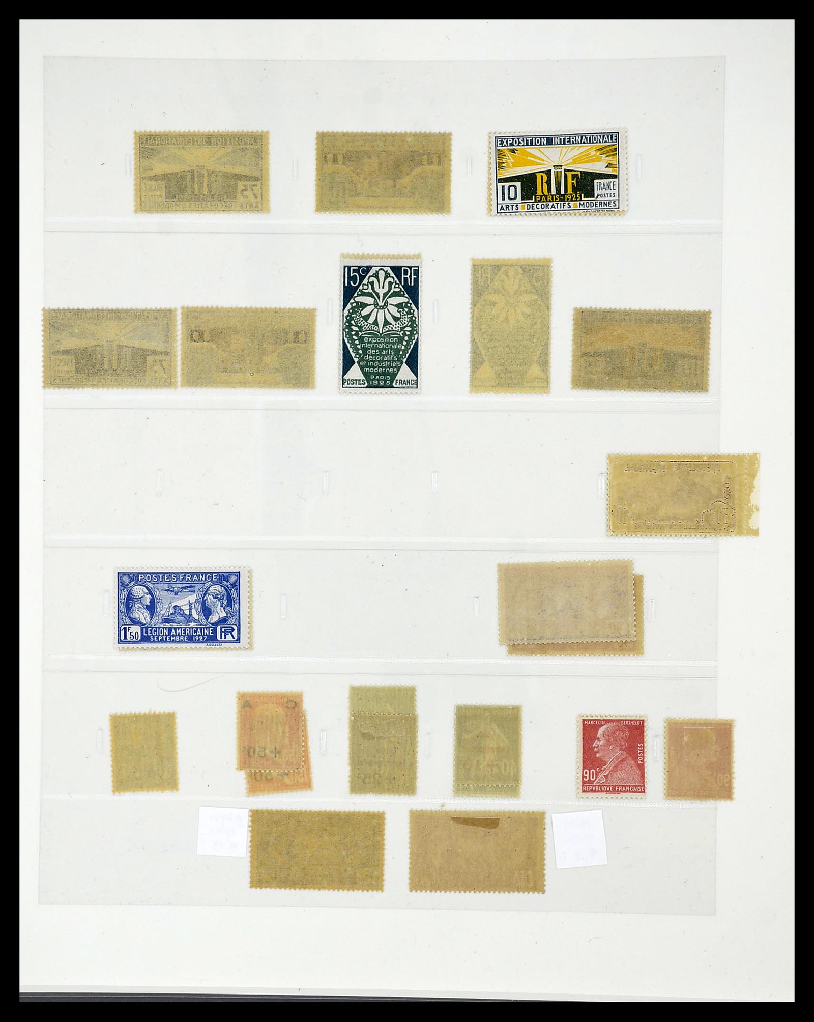 34656 025 - Postzegelverzameling 34656 Frankrijk 1849-1972.