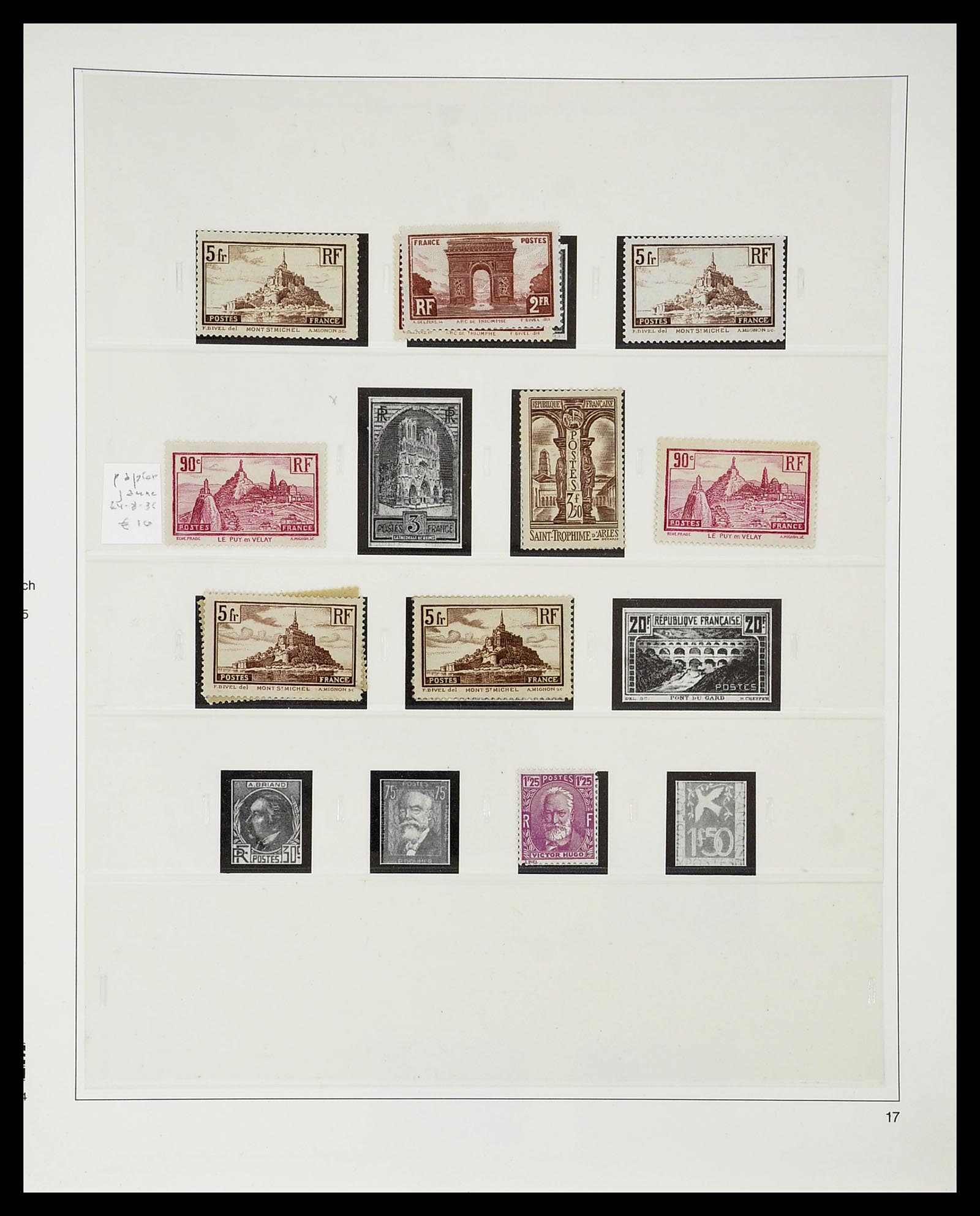 34656 030 - Postzegelverzameling 34656 Frankrijk 1849-1972.
