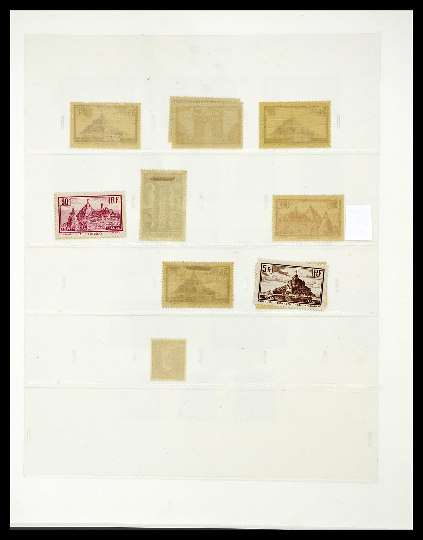 34656 031 - Postzegelverzameling 34656 Frankrijk 1849-1972.