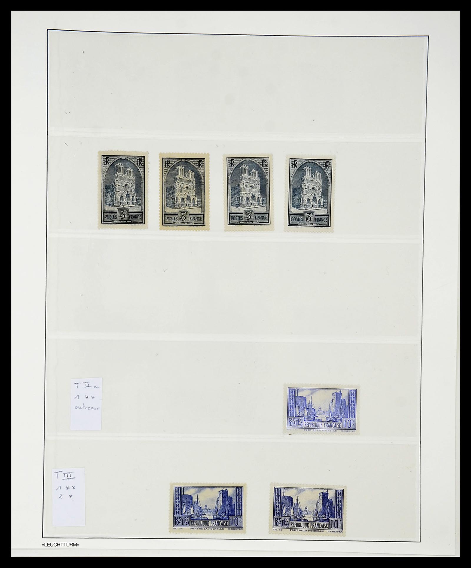 34656 032 - Postzegelverzameling 34656 Frankrijk 1849-1972.