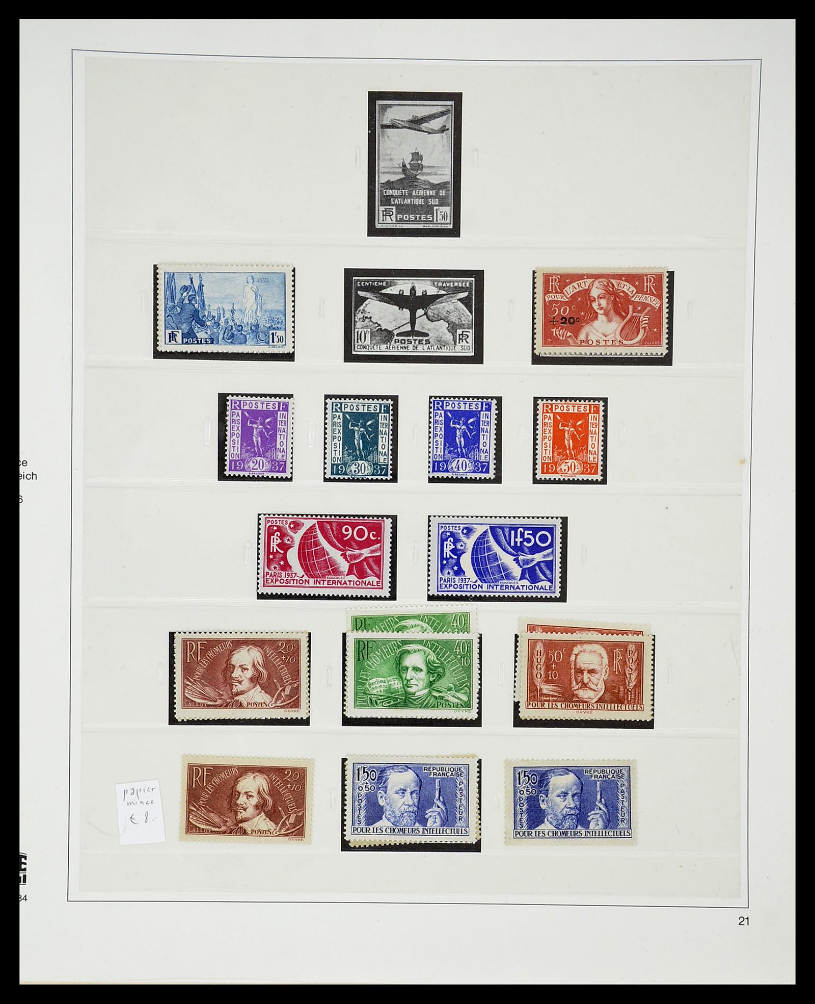 34656 040 - Postzegelverzameling 34656 Frankrijk 1849-1972.