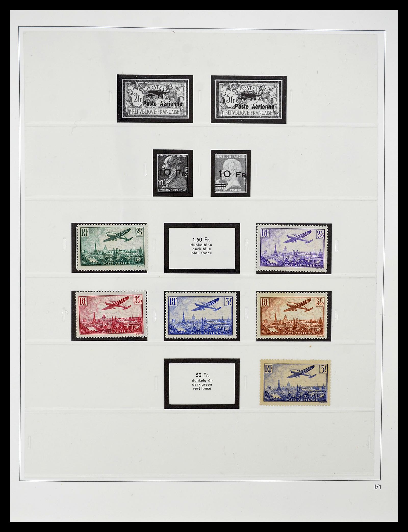 34656 042 - Postzegelverzameling 34656 Frankrijk 1849-1972.