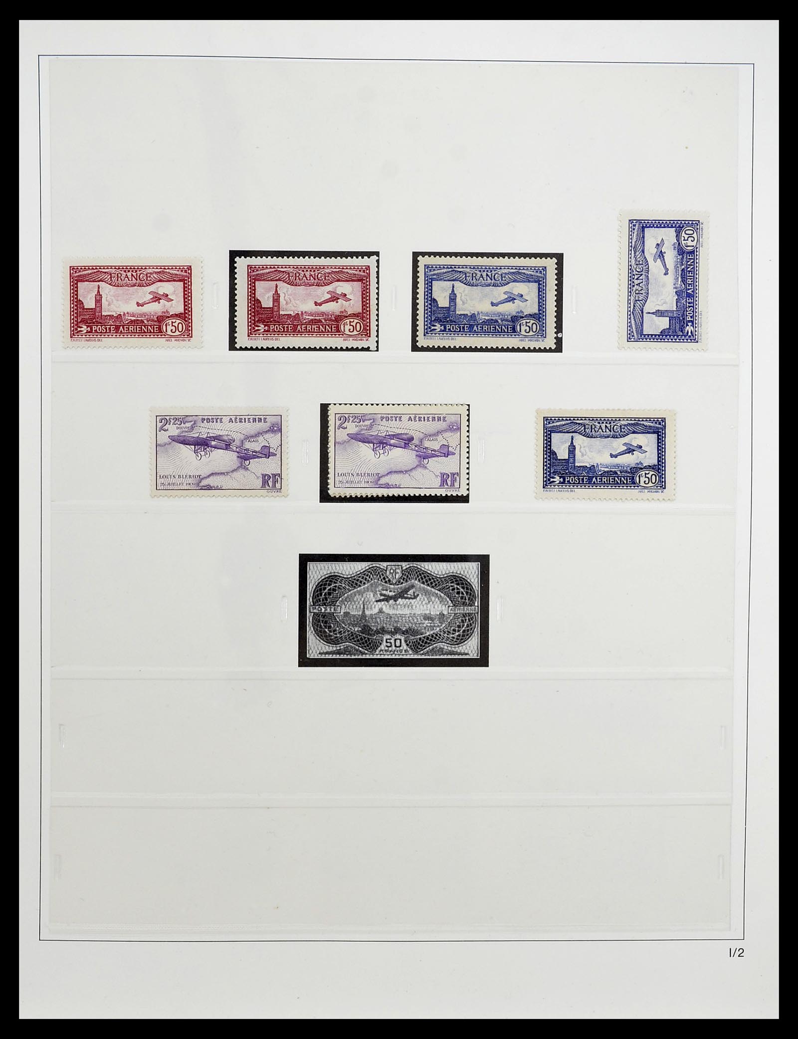 34656 043 - Postzegelverzameling 34656 Frankrijk 1849-1972.