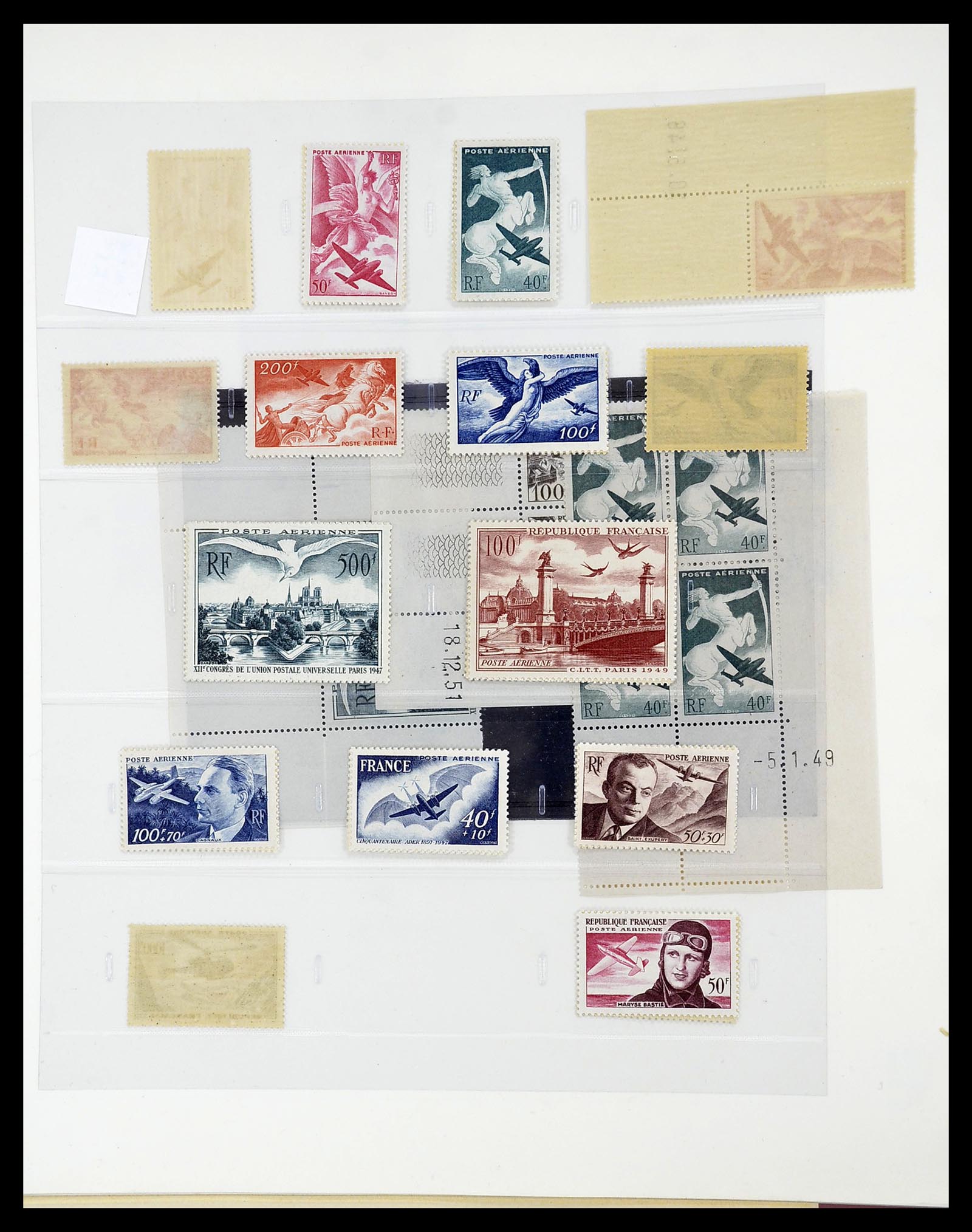 34656 047 - Postzegelverzameling 34656 Frankrijk 1849-1972.