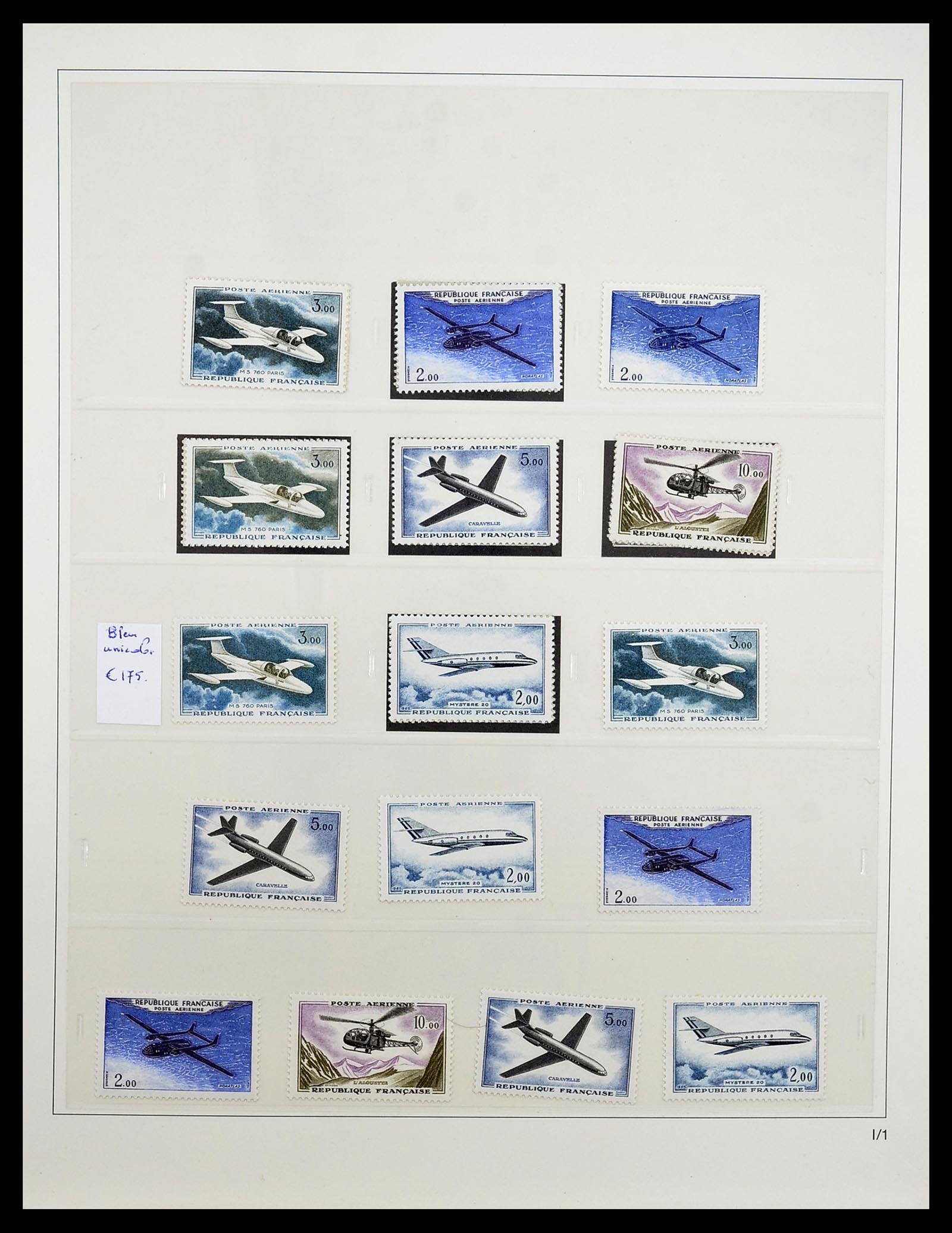 34656 049 - Postzegelverzameling 34656 Frankrijk 1849-1972.