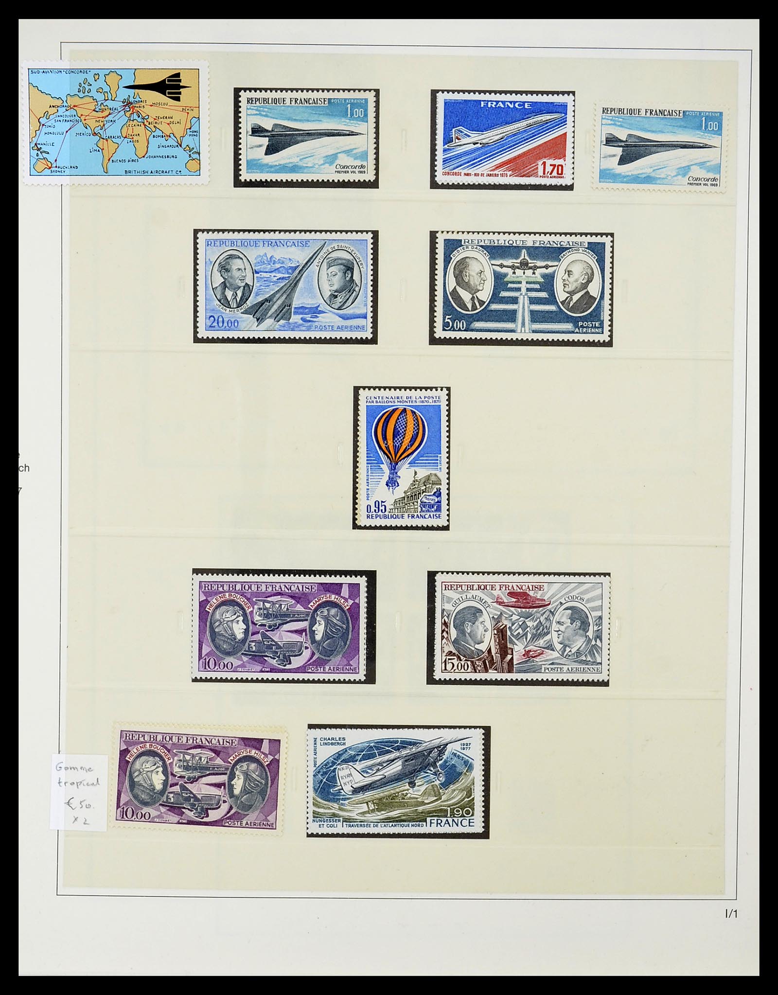 34656 051 - Postzegelverzameling 34656 Frankrijk 1849-1972.