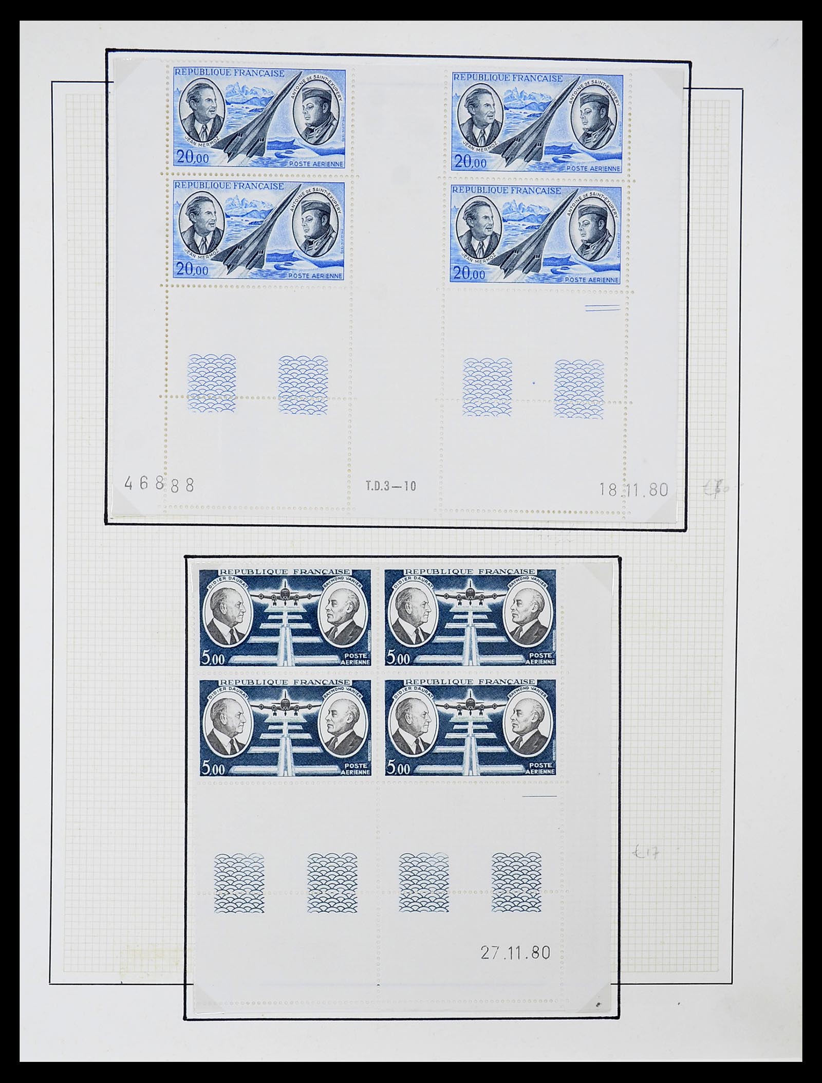 34656 053 - Postzegelverzameling 34656 Frankrijk 1849-1972.